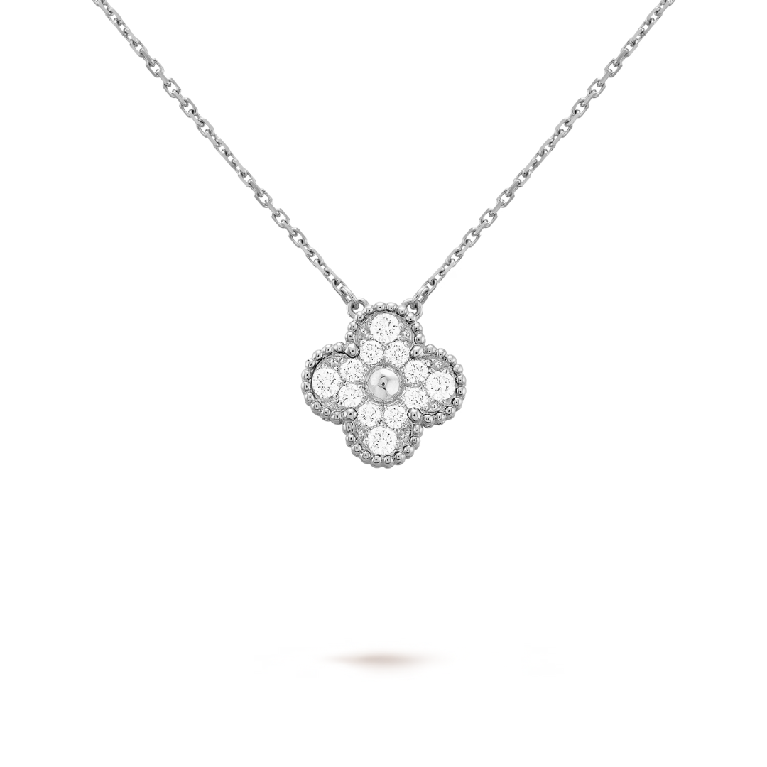 CLOVER | Silberne Prestige-Halskette