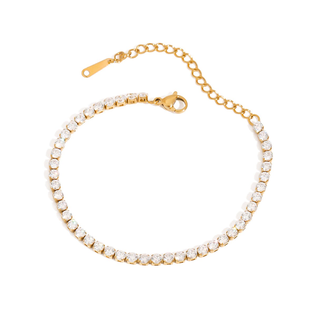 Alaina Tennisarmband | 18K Gold-Maison Doré