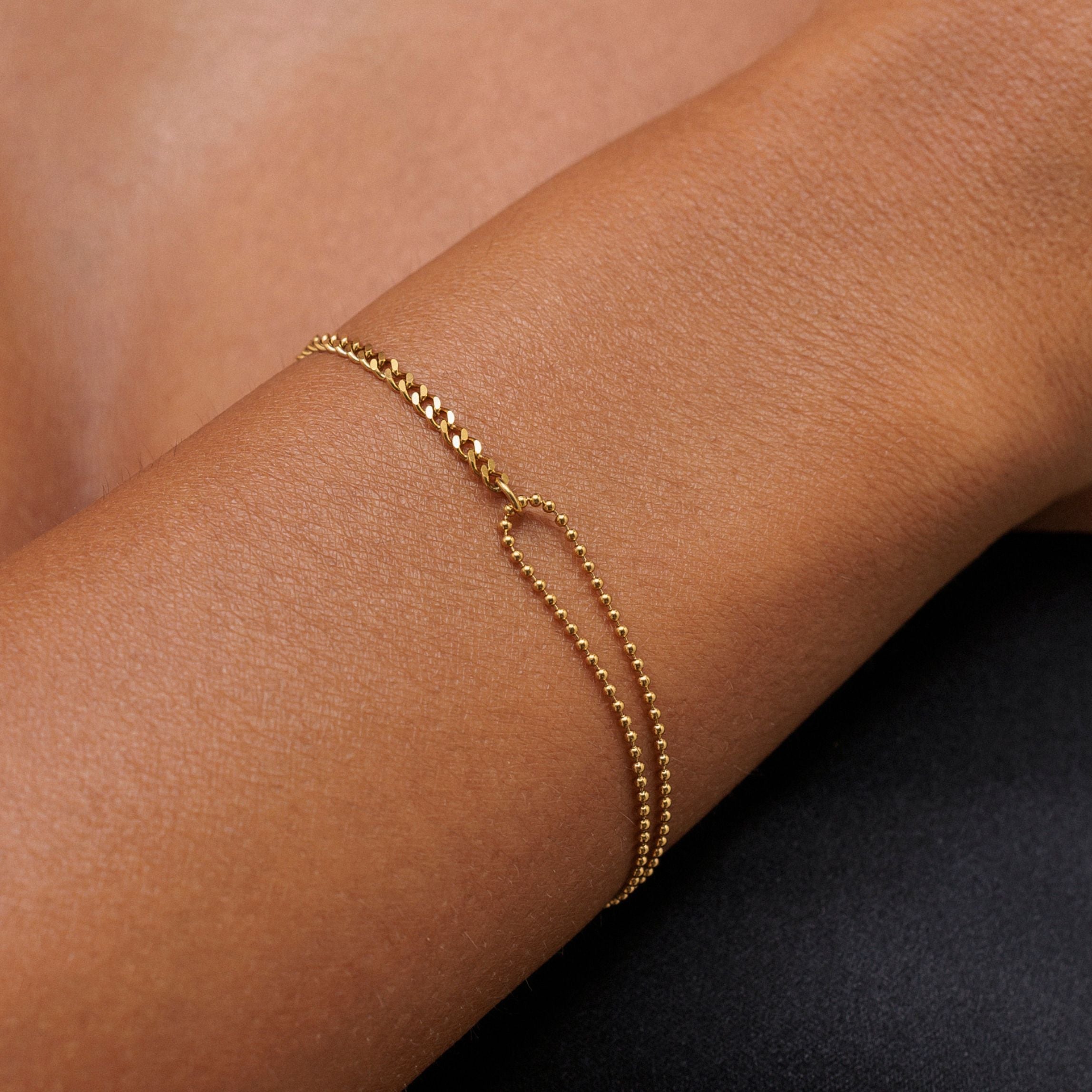Doppeltes Trouble Armband-Maison Doré
