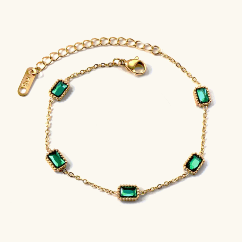 Erin Grünes Armband-Maison Doré