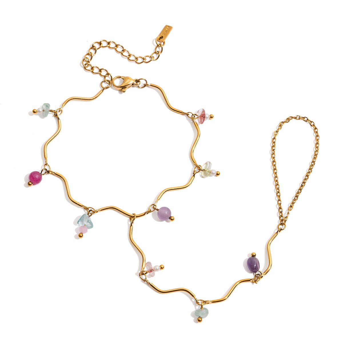 Giselle Golf Ring Armband | 18K Gold-Maison Doré