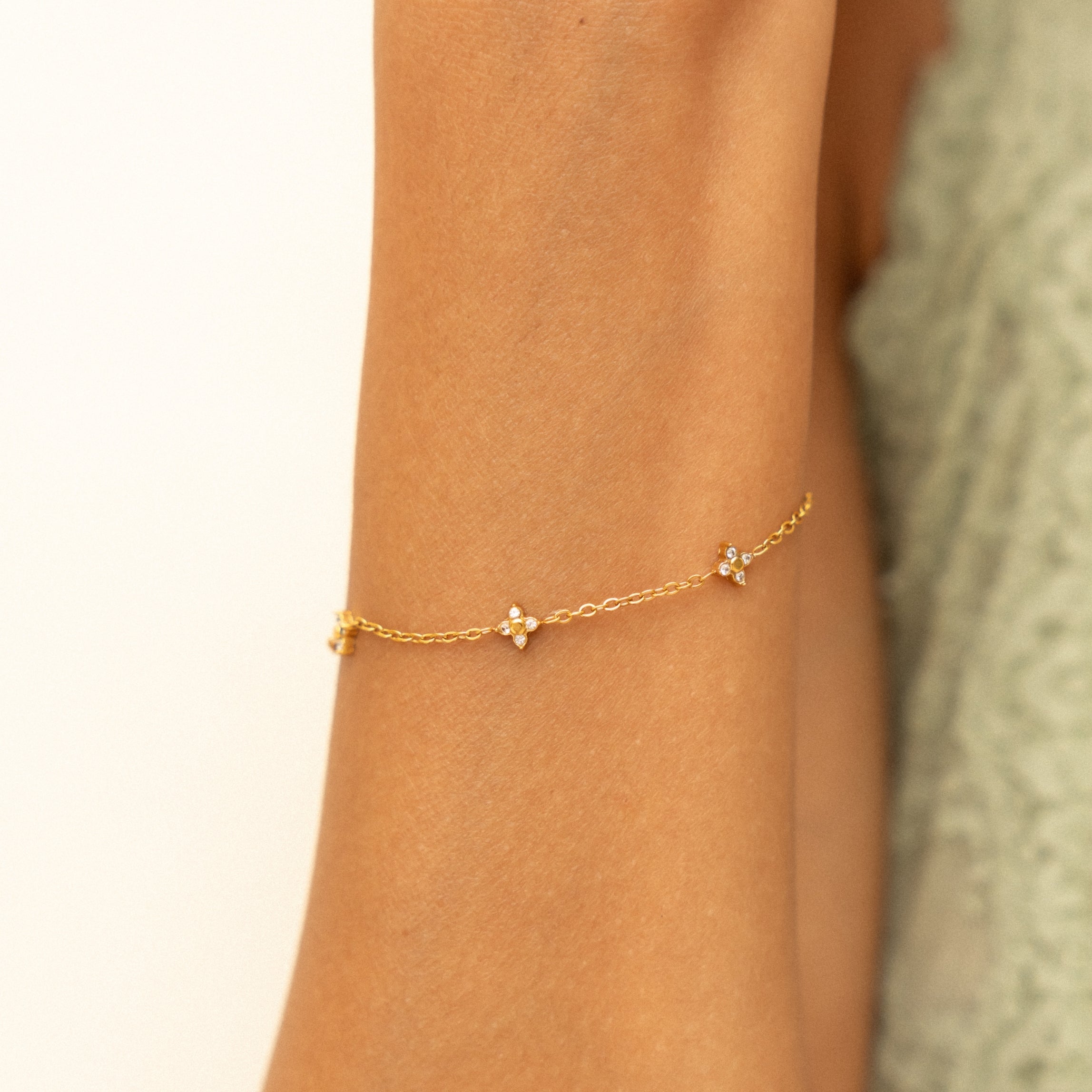Quatrefoil-Armband-Maison Doré