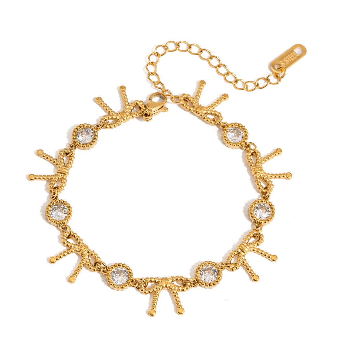 Lyra Radiance Armband | 18K Gold-Maison Doré