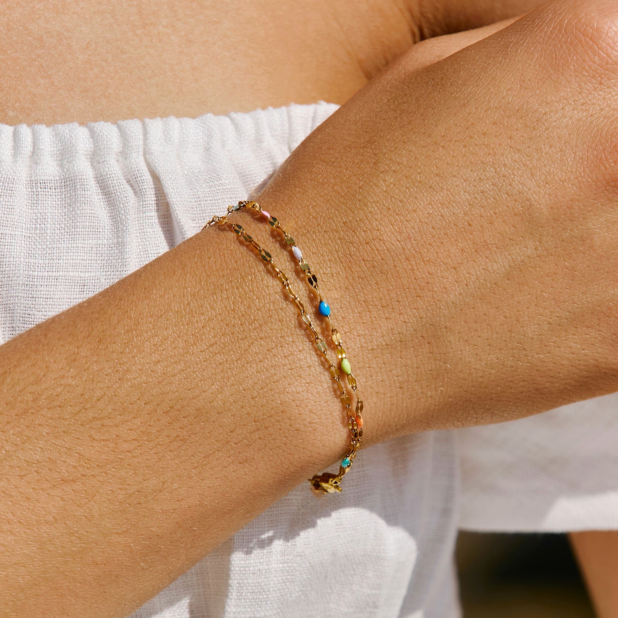 Regenbogen Zarte Armband-Maison Doré