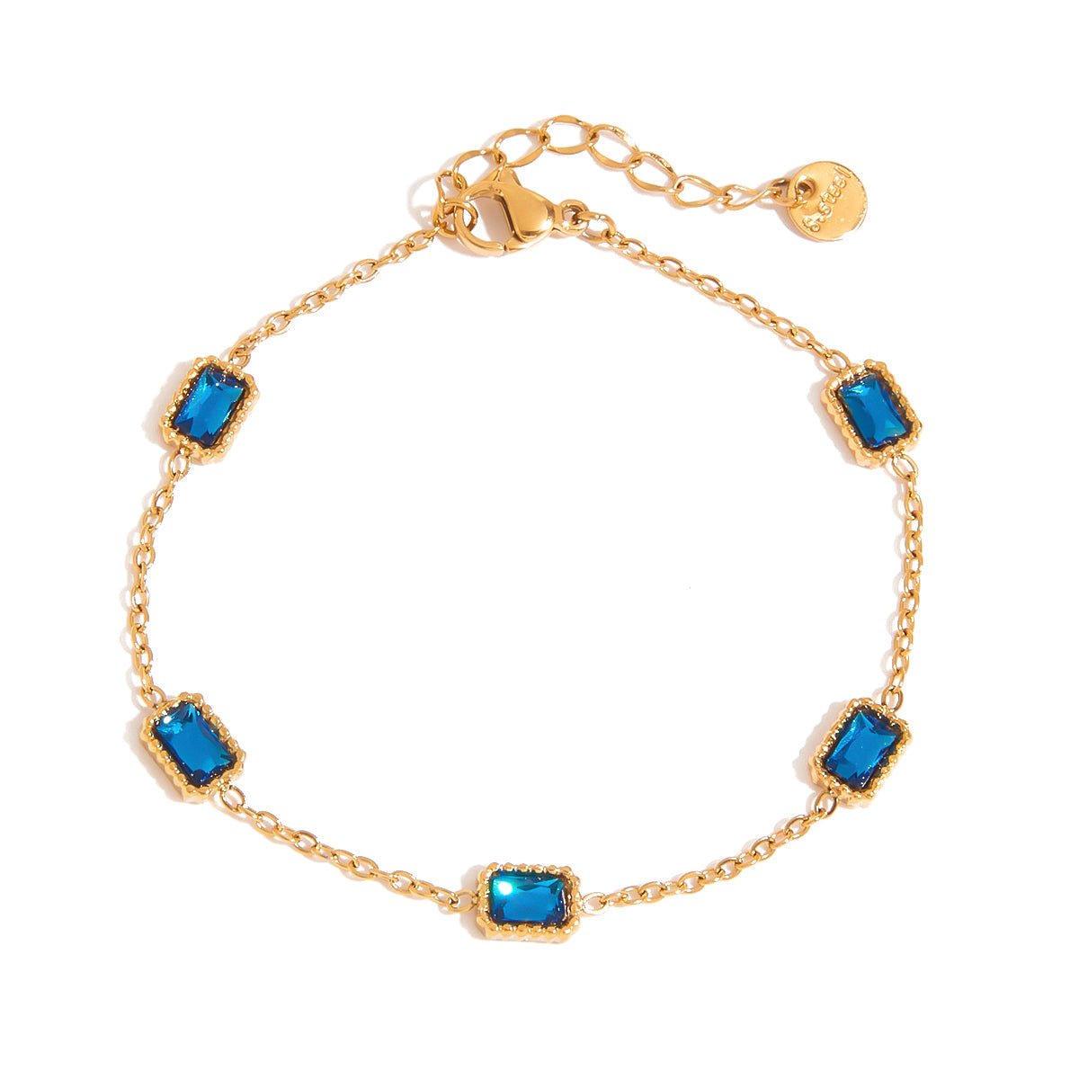 Serenelle Saphir Armband | 18K Gold-Maison Doré