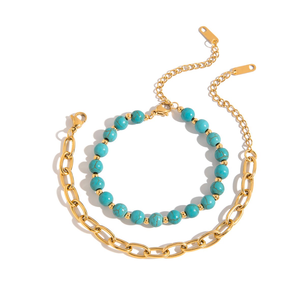 Marina Duo Armbandenset | 18K Gold-Maison Doré