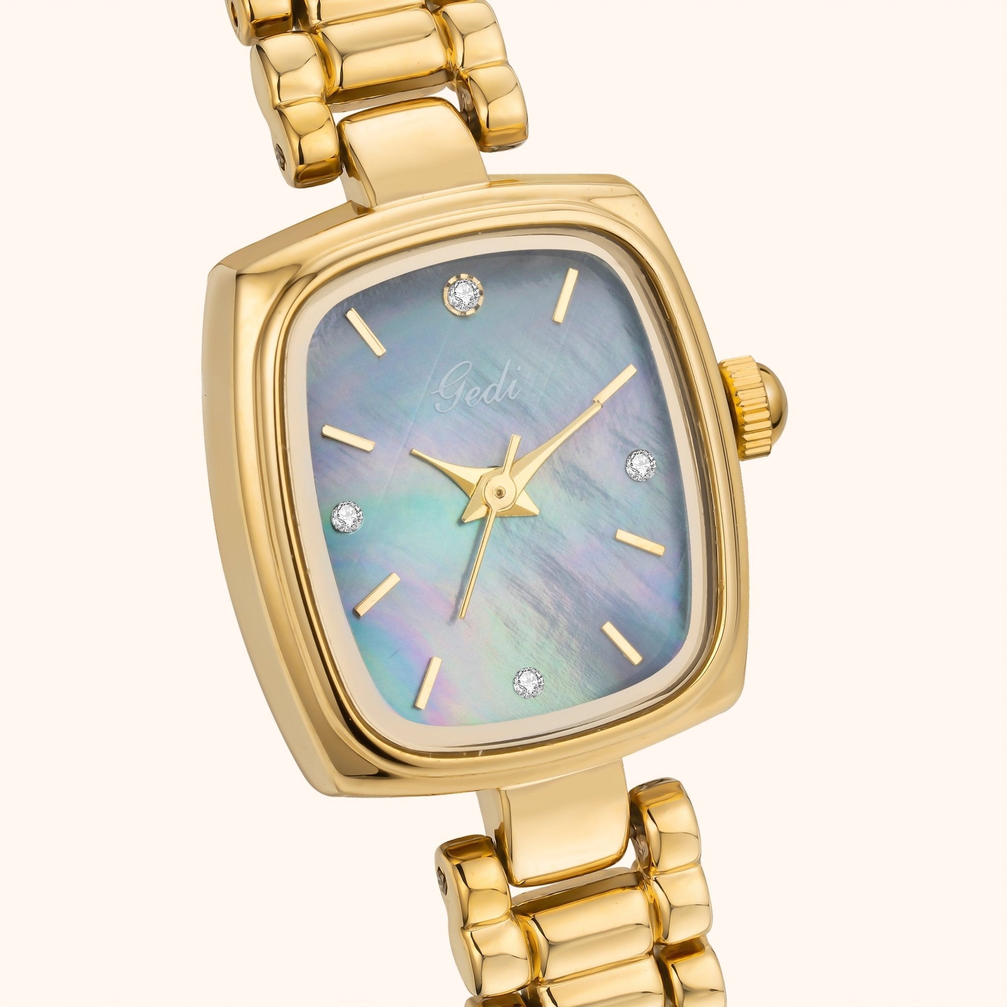 Aurora Uhr | Goldene Perle-Maison Doré