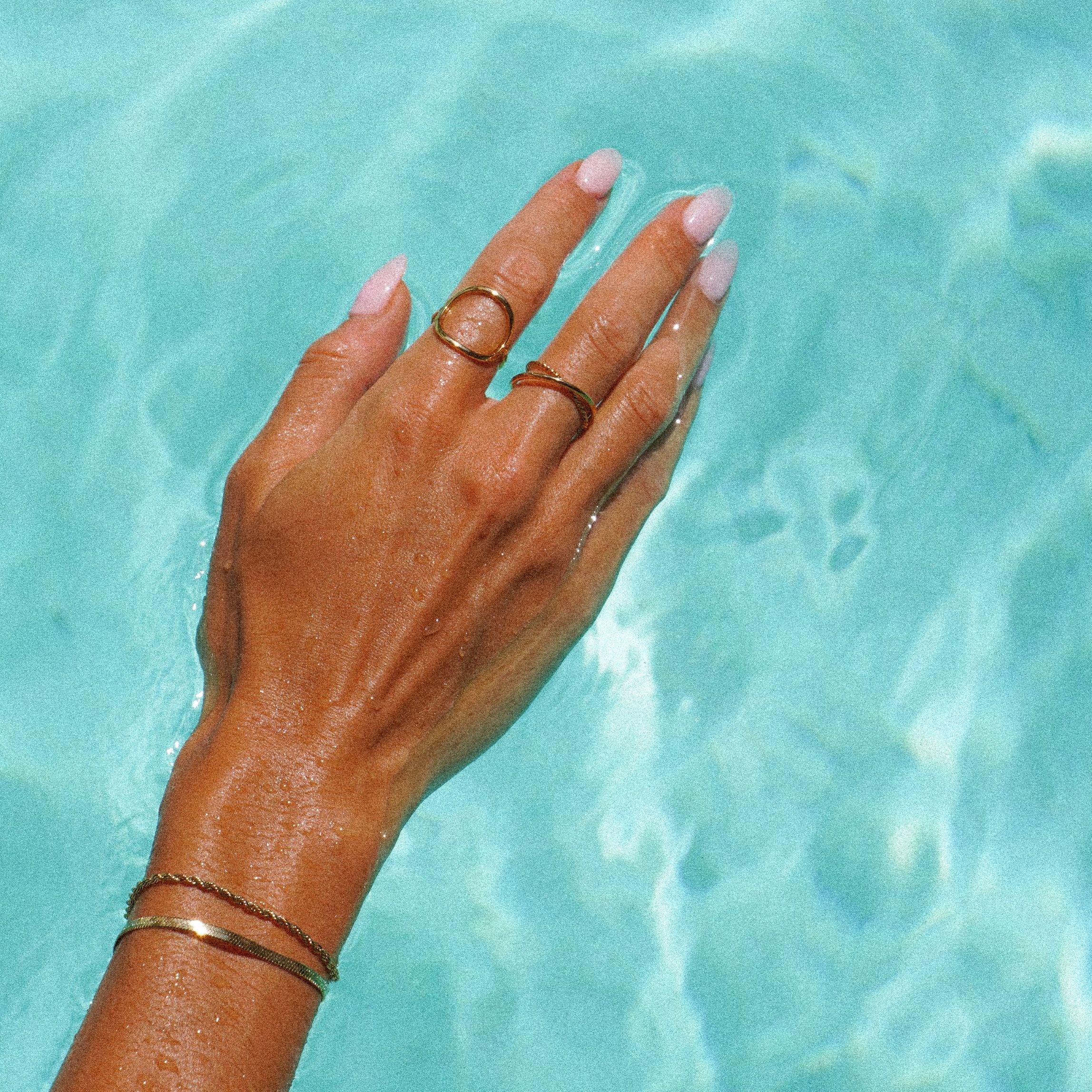"Bahïa" Ovaler Ring-Maison Doré