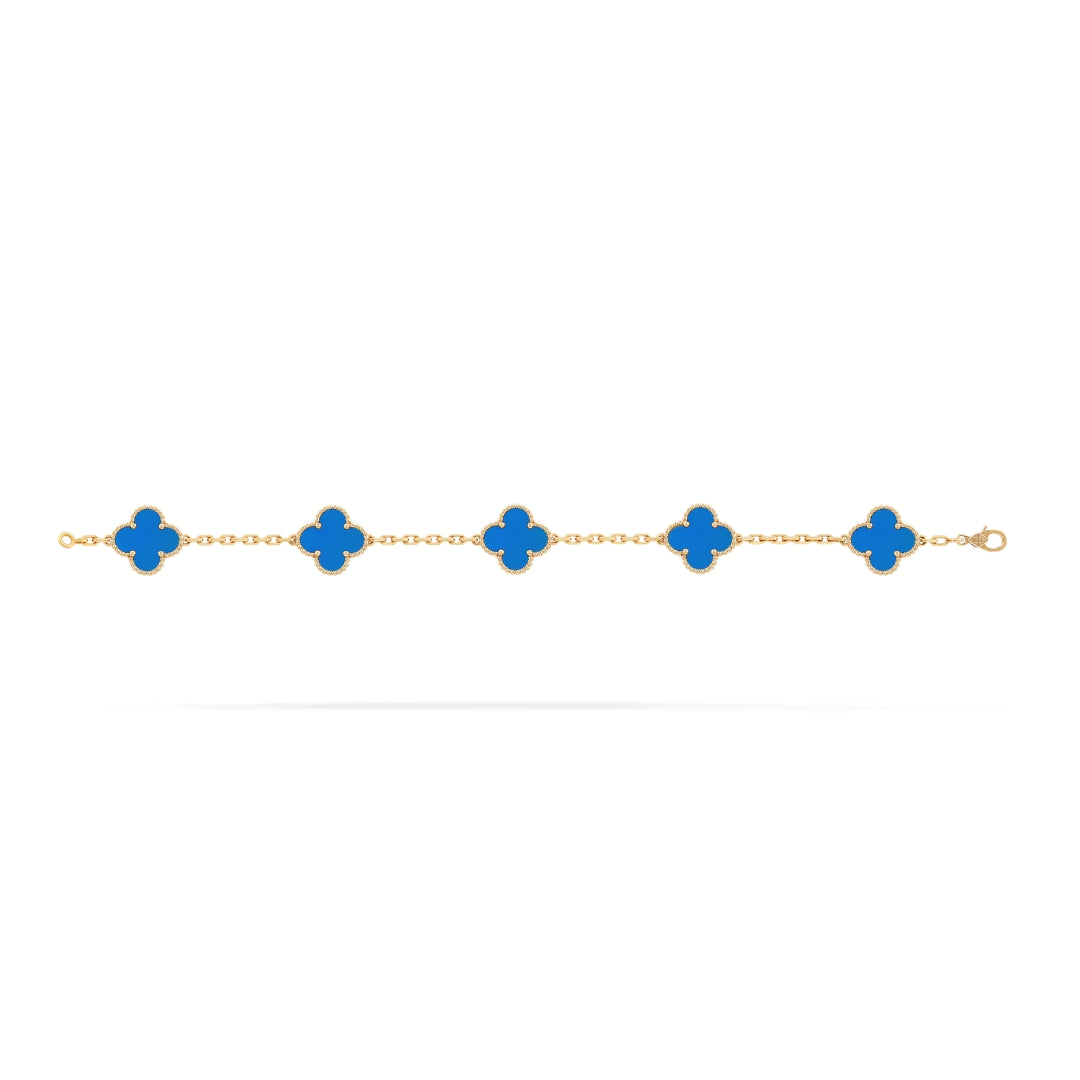 CLOVER | Blaue Armbanduhr-Maison Doré