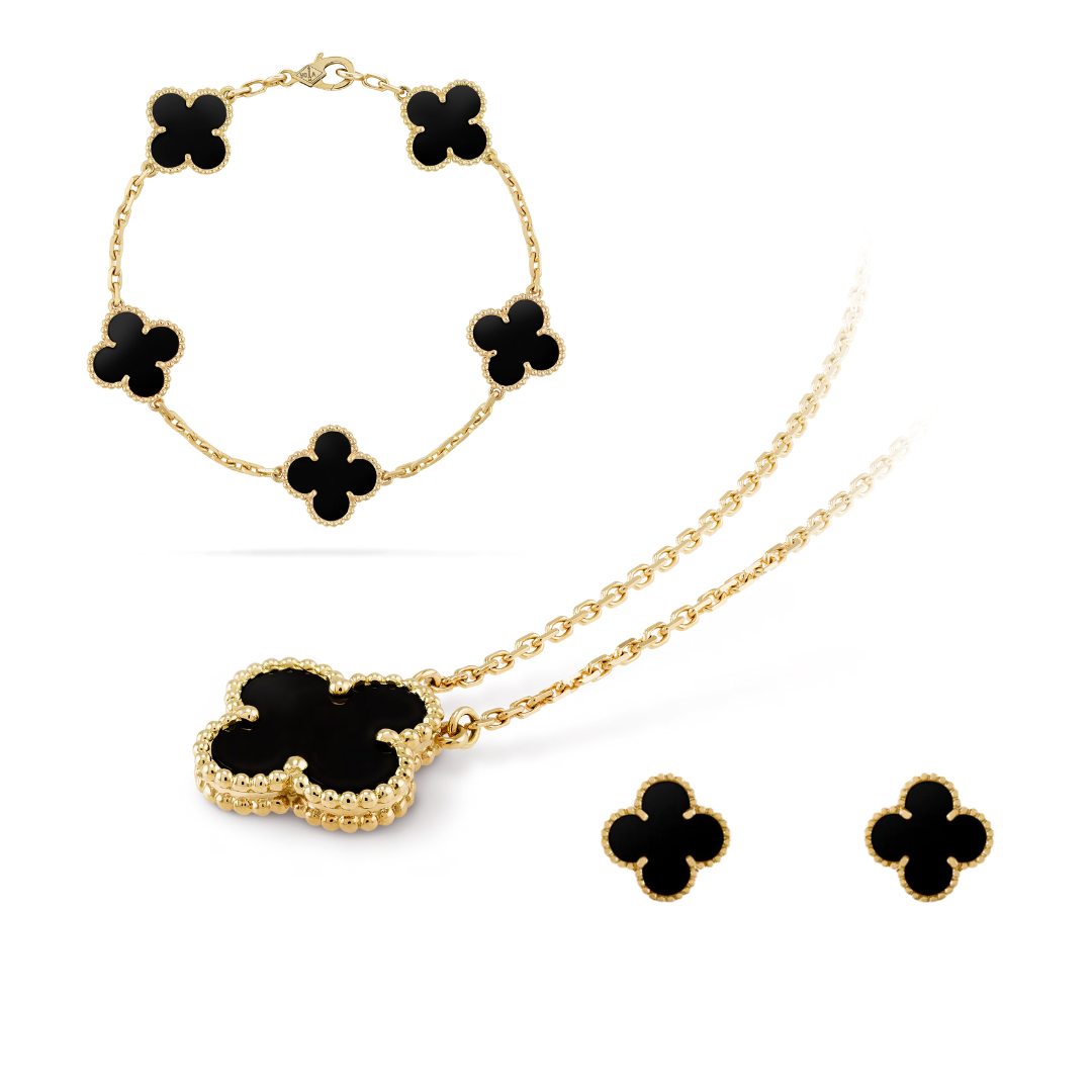 CLOVER | Premium Schwarzes Set-Maison Doré