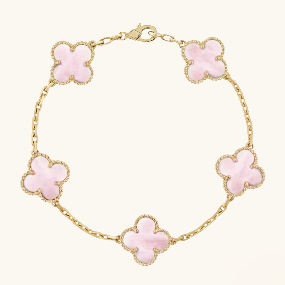 CLOVER | Rosa Armband-Maison Doré