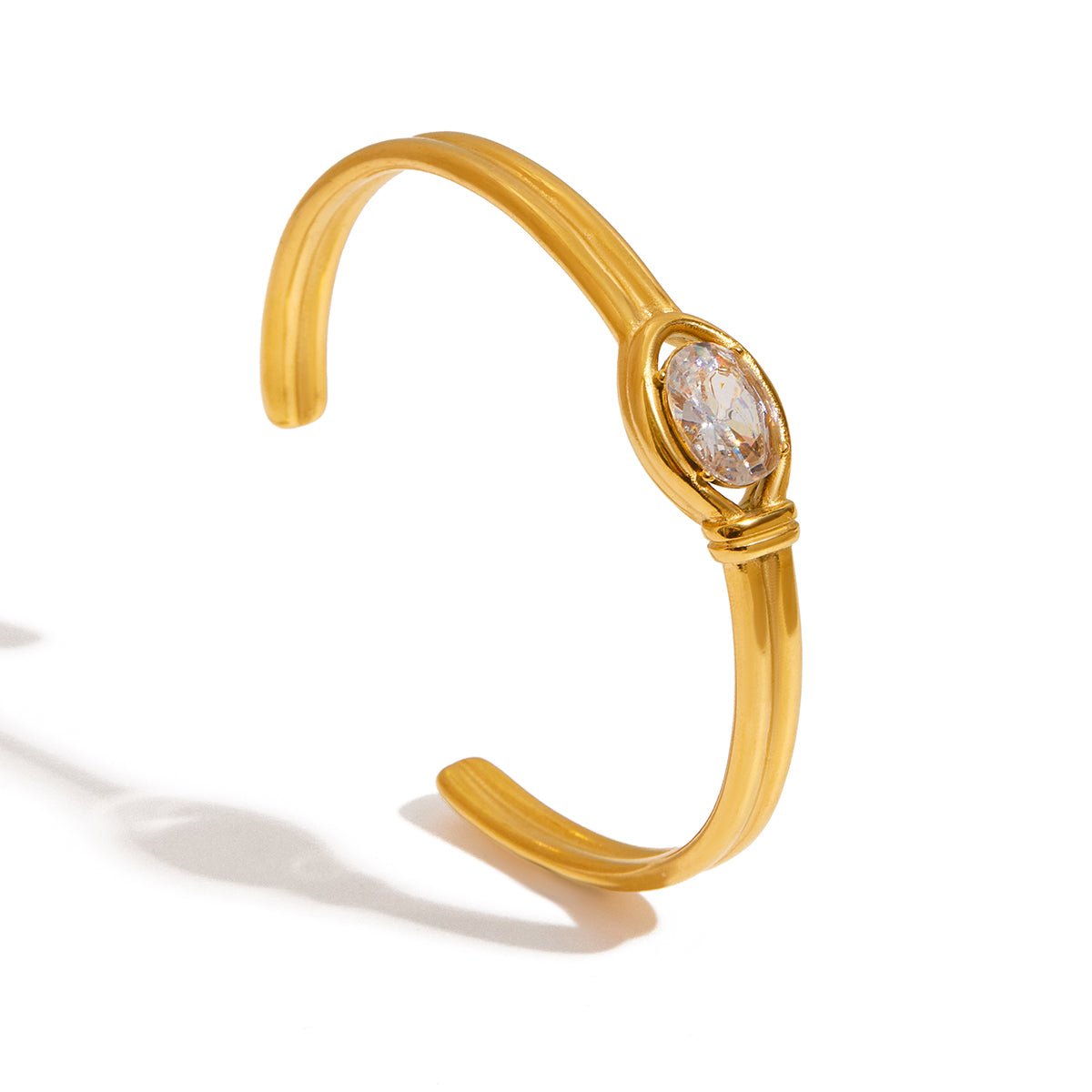 Calisse Gem Manschette 18K Gold-Maison Doré