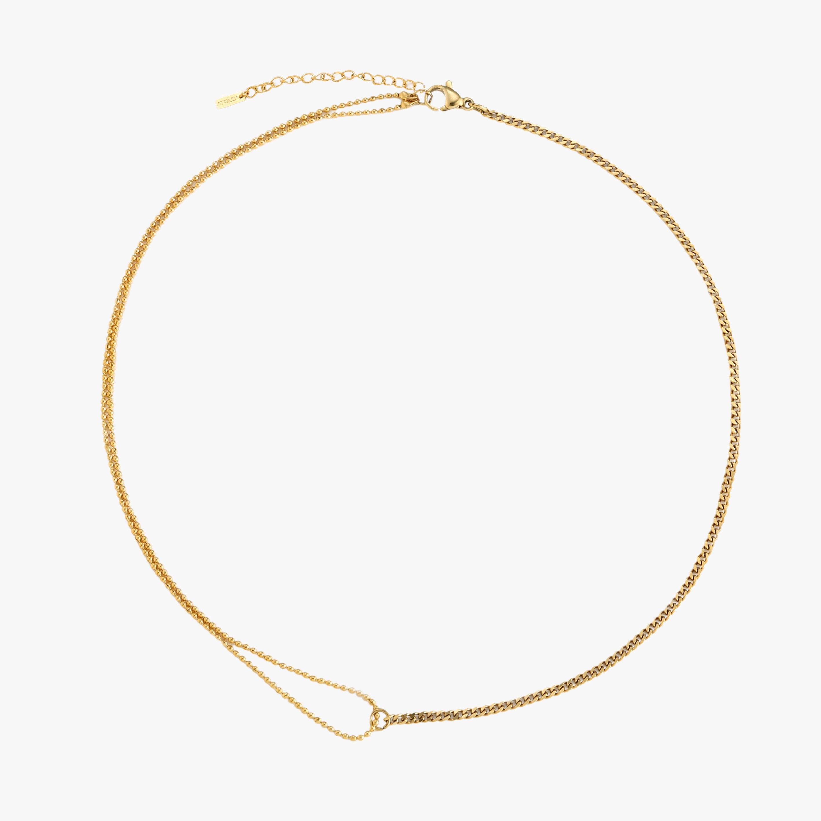 Doppeltes Trouble Choker-Maison Doré