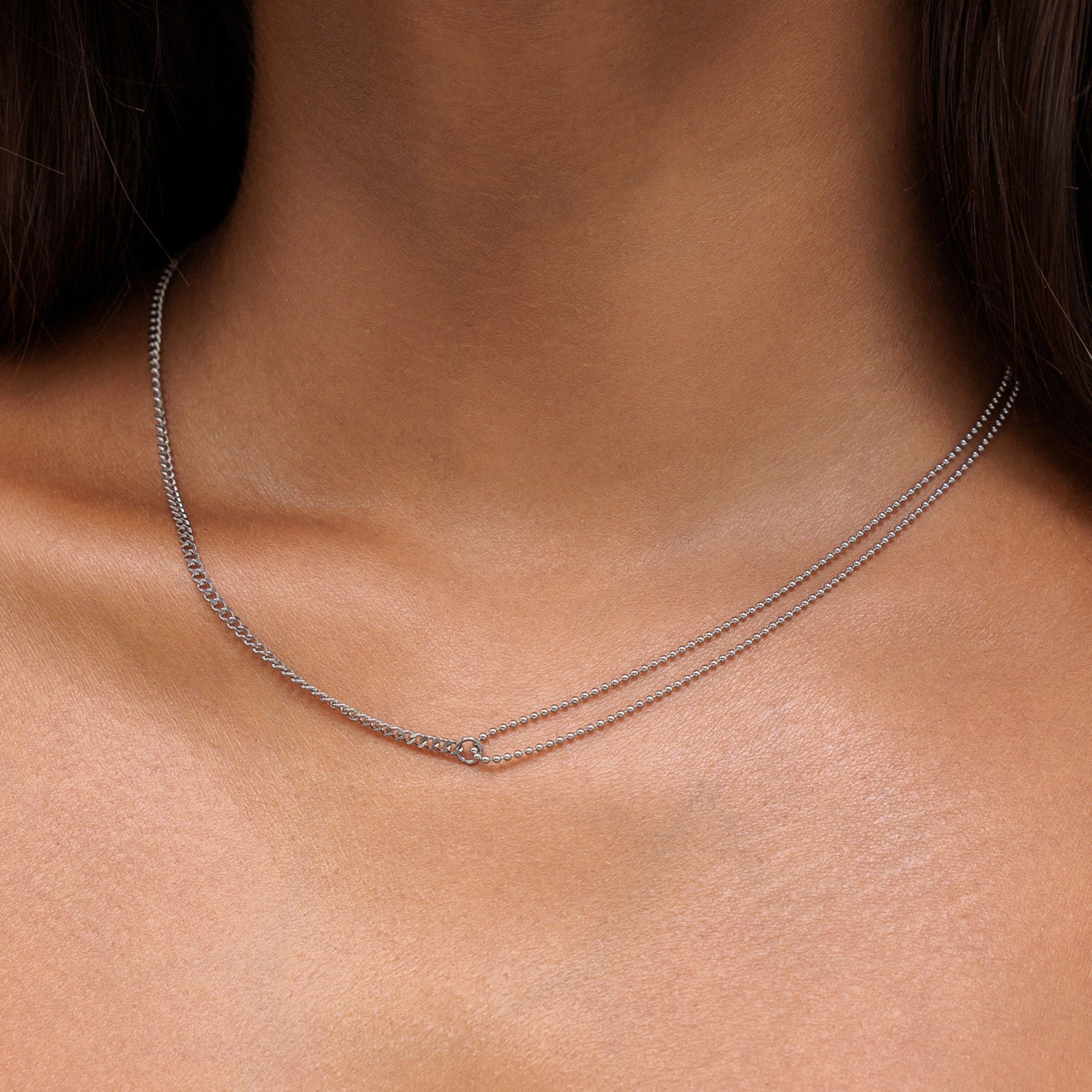 Doppeltes Trouble Choker-Maison Doré