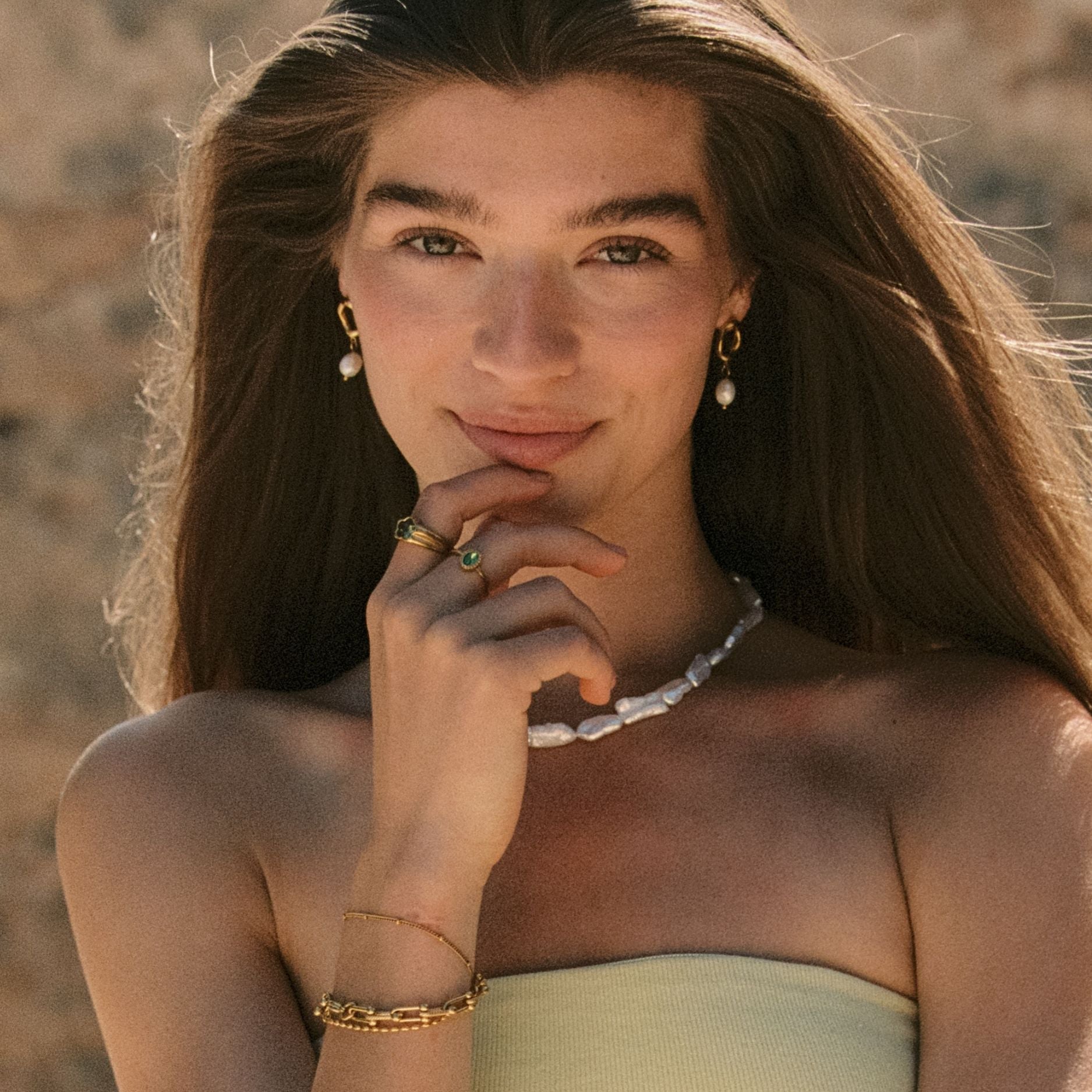 Sunkissed Choker-Maison Doré