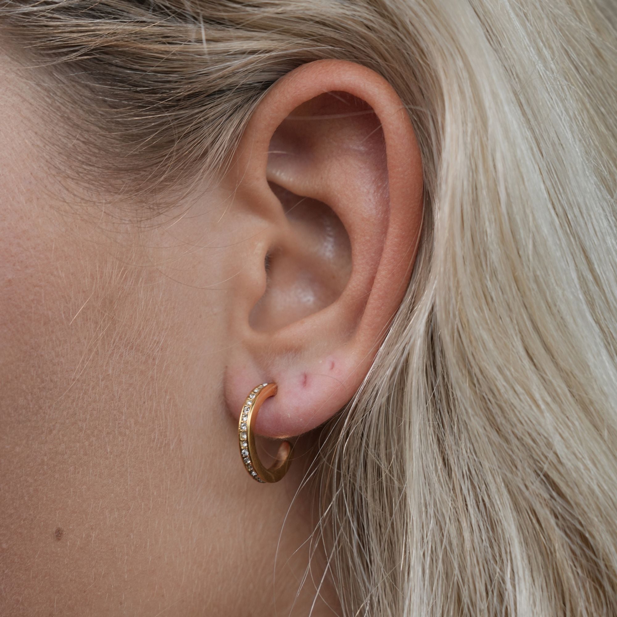 Loisa Creolen Ohrringe | 18K Gold-Maison Doré