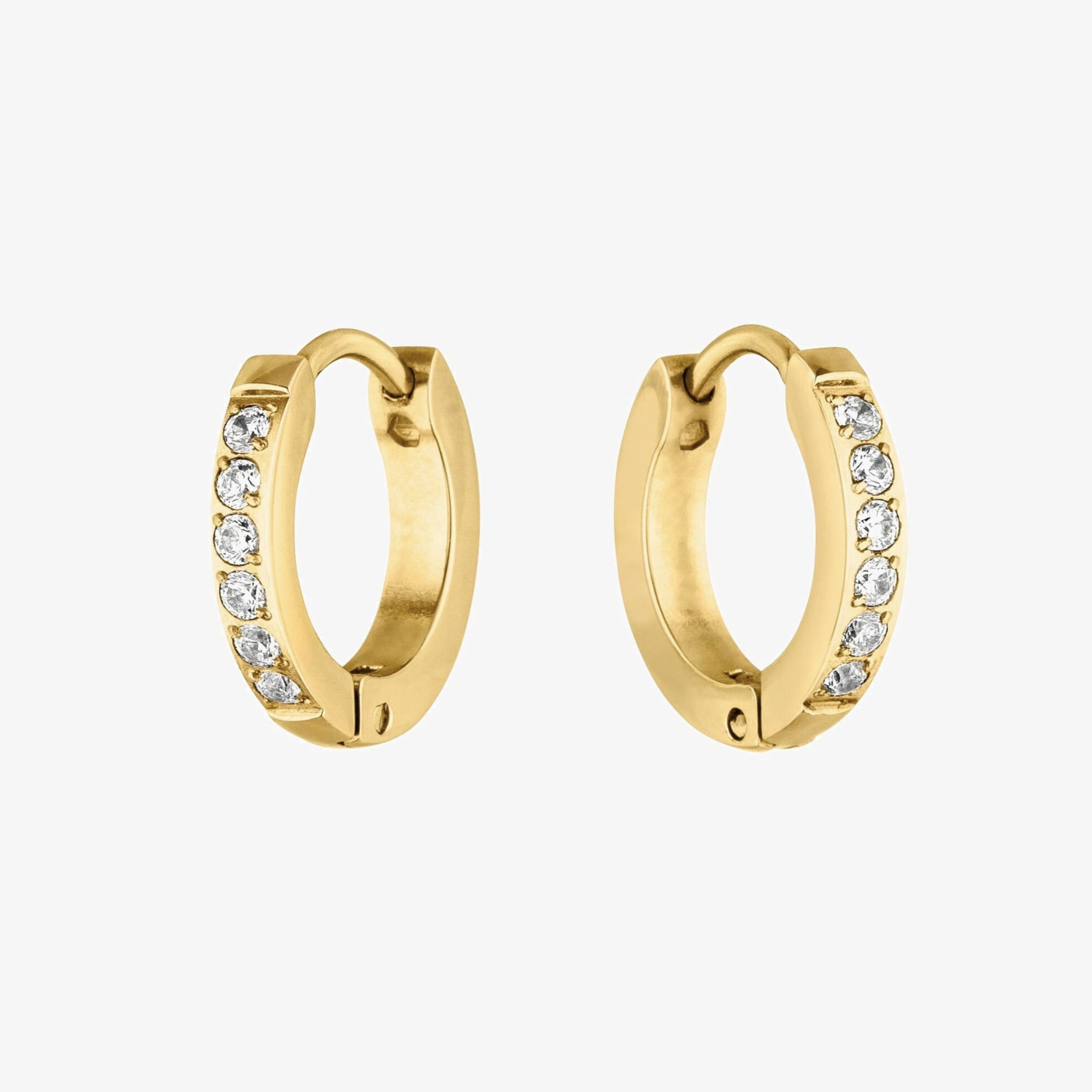 Kleine Gold Creolen-Maison Doré