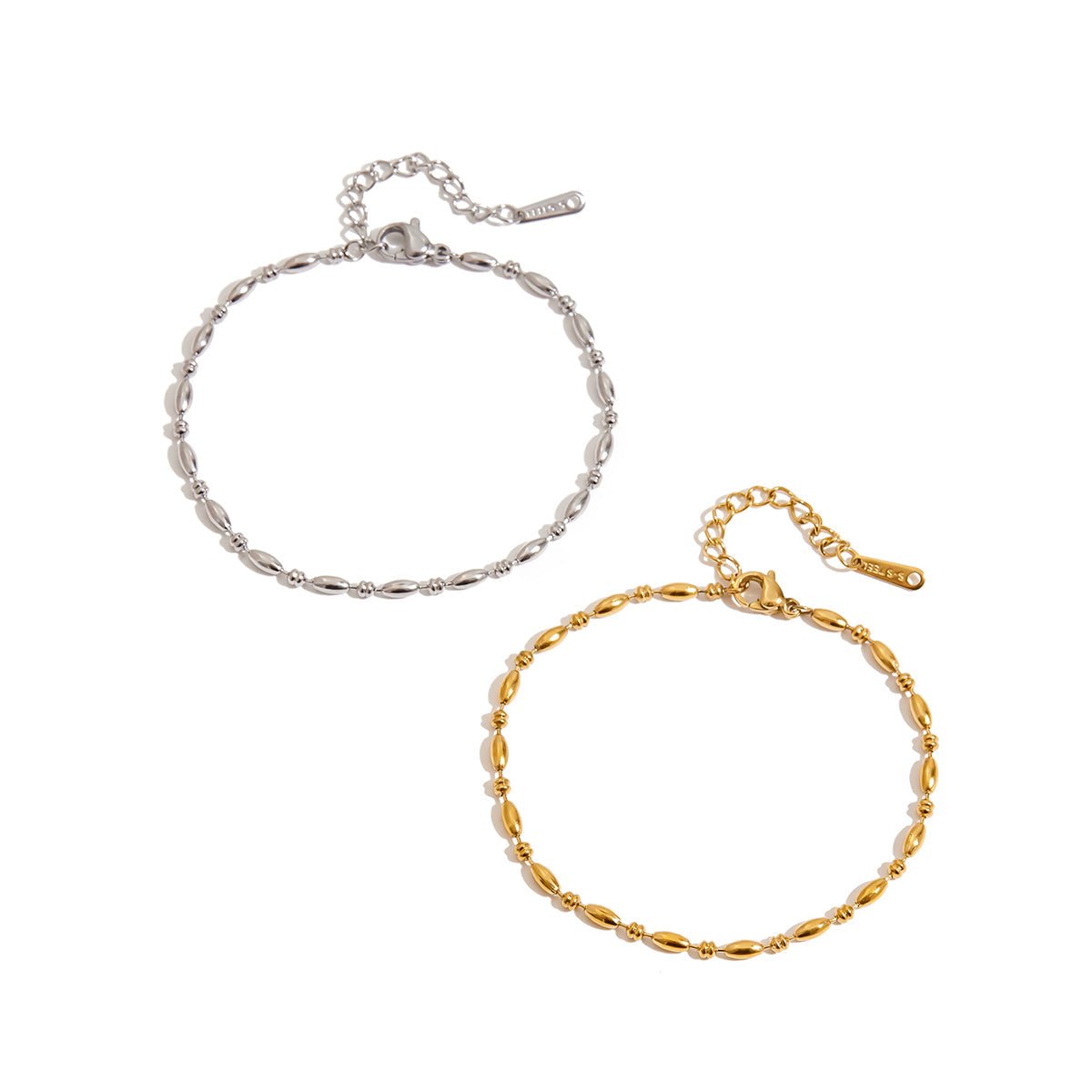 Diana Perlenarmband 18K Gold/ Sterling Silber-Maison Doré