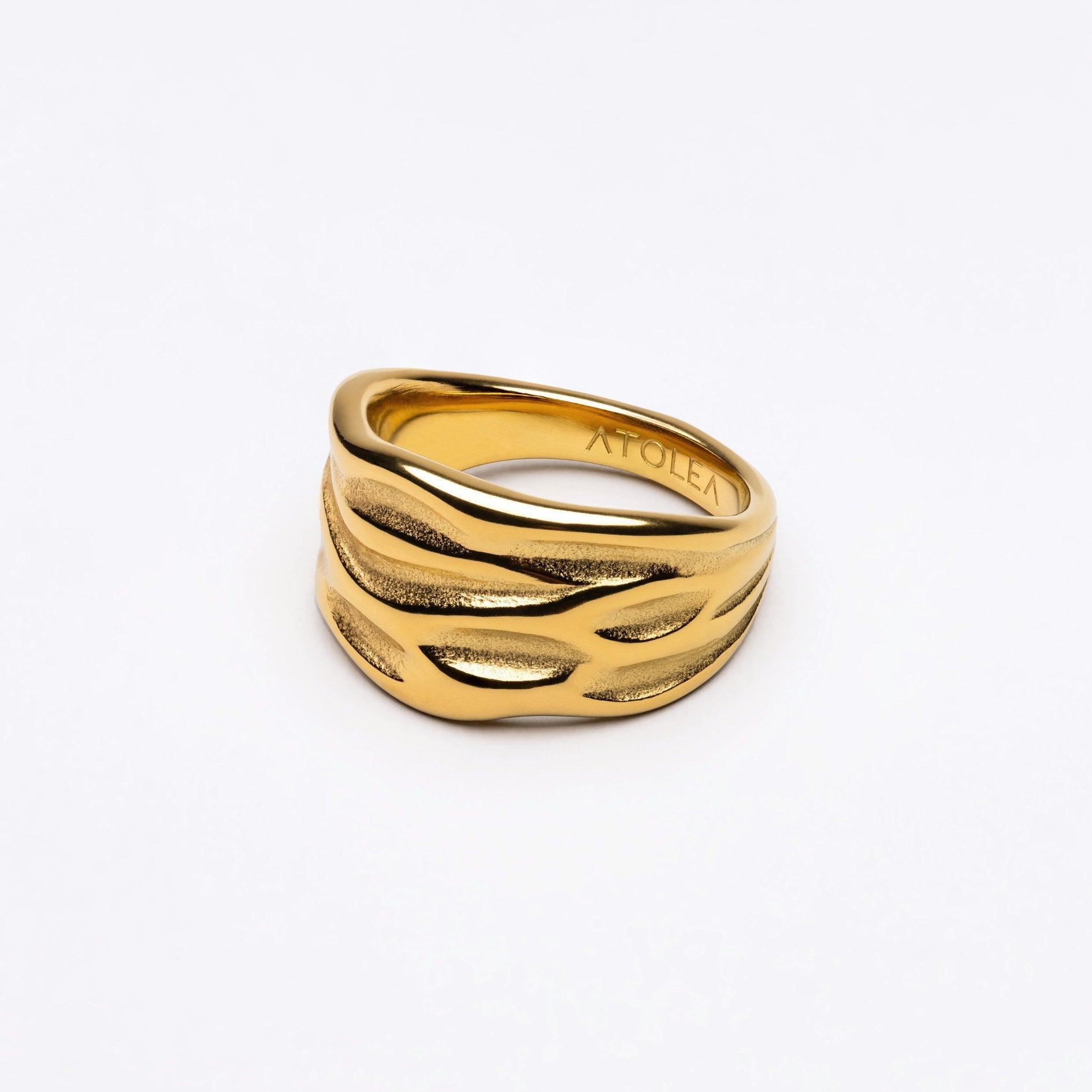 "Gaia" Statement Ring-Maison Doré