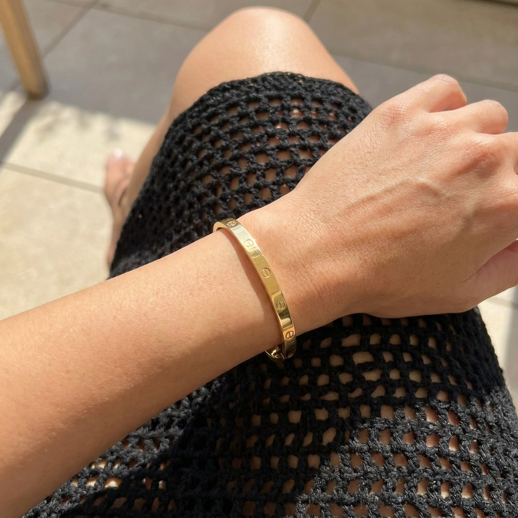 Ewige Link-Armband Dünn-Maison Doré