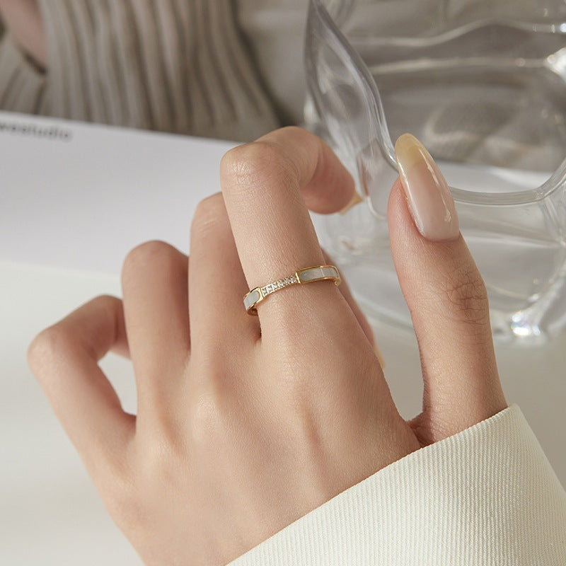 Gabrielle Diamant-Simulant Goldring-Maison Doré