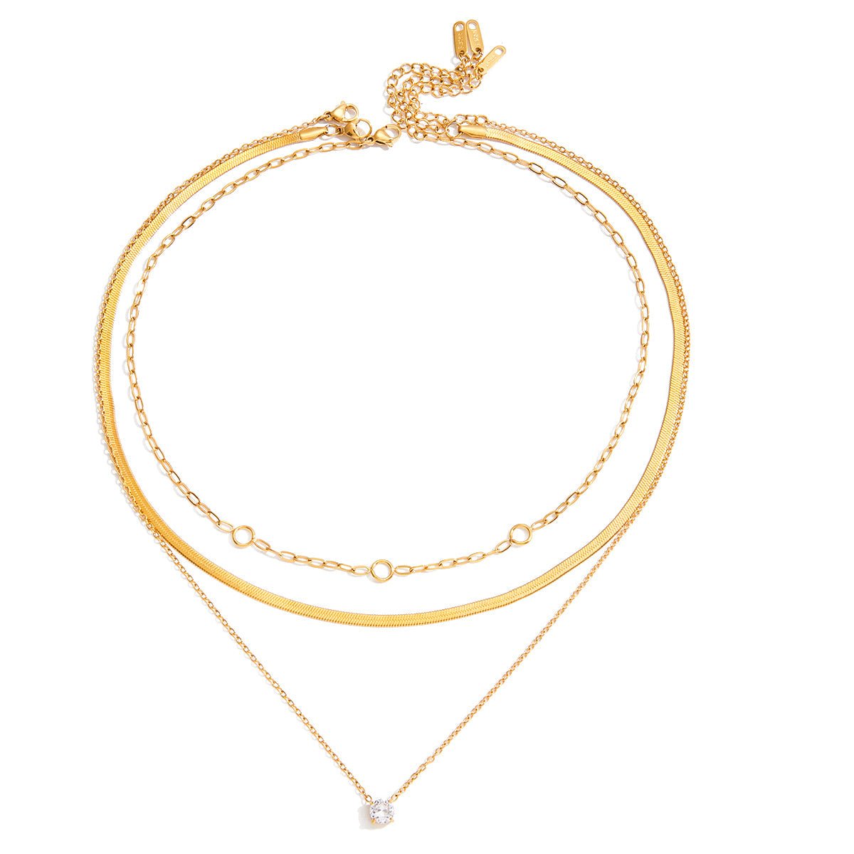 Khloe geschichtete Kette-Maison Doré