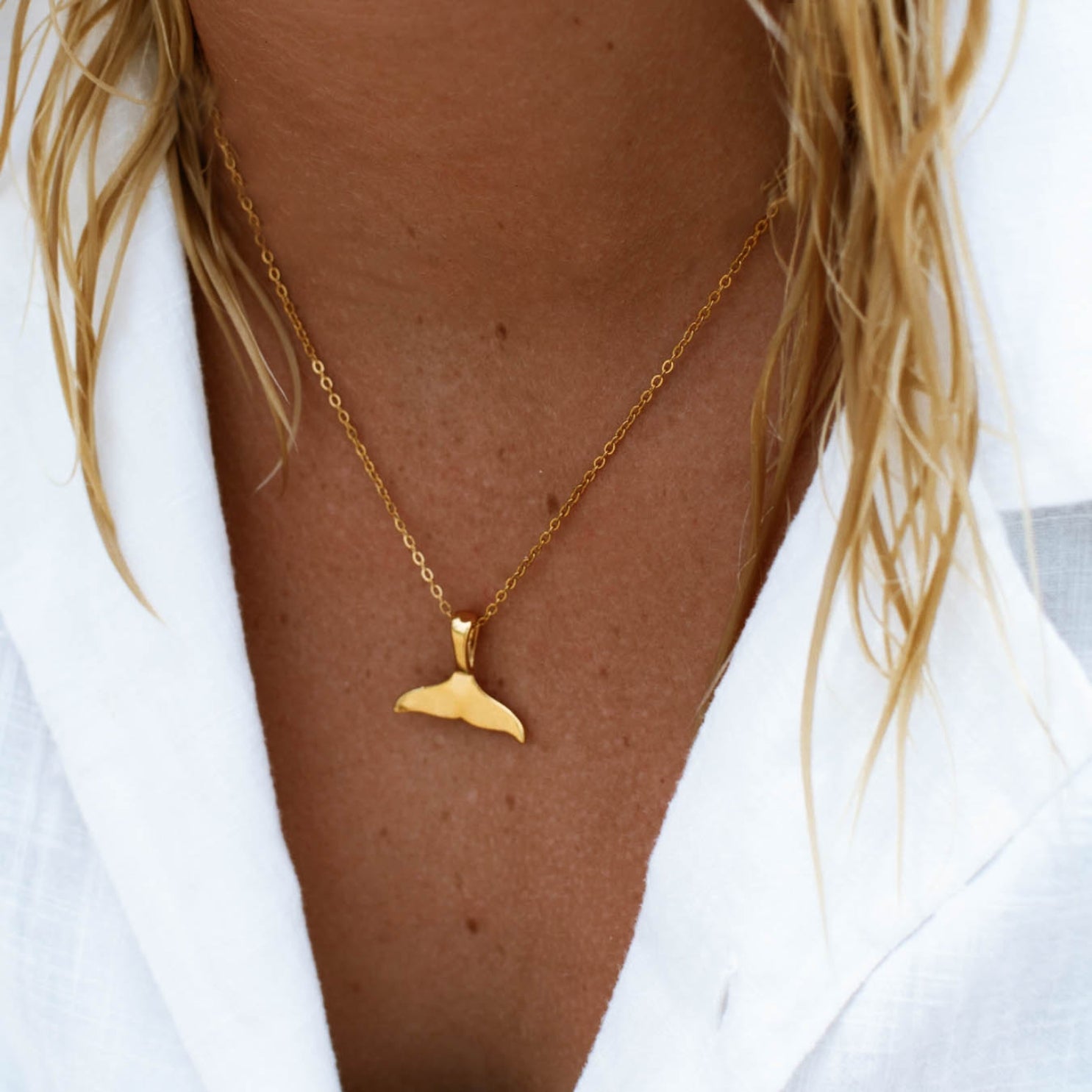 Walflossen-Halskette-Maison Doré