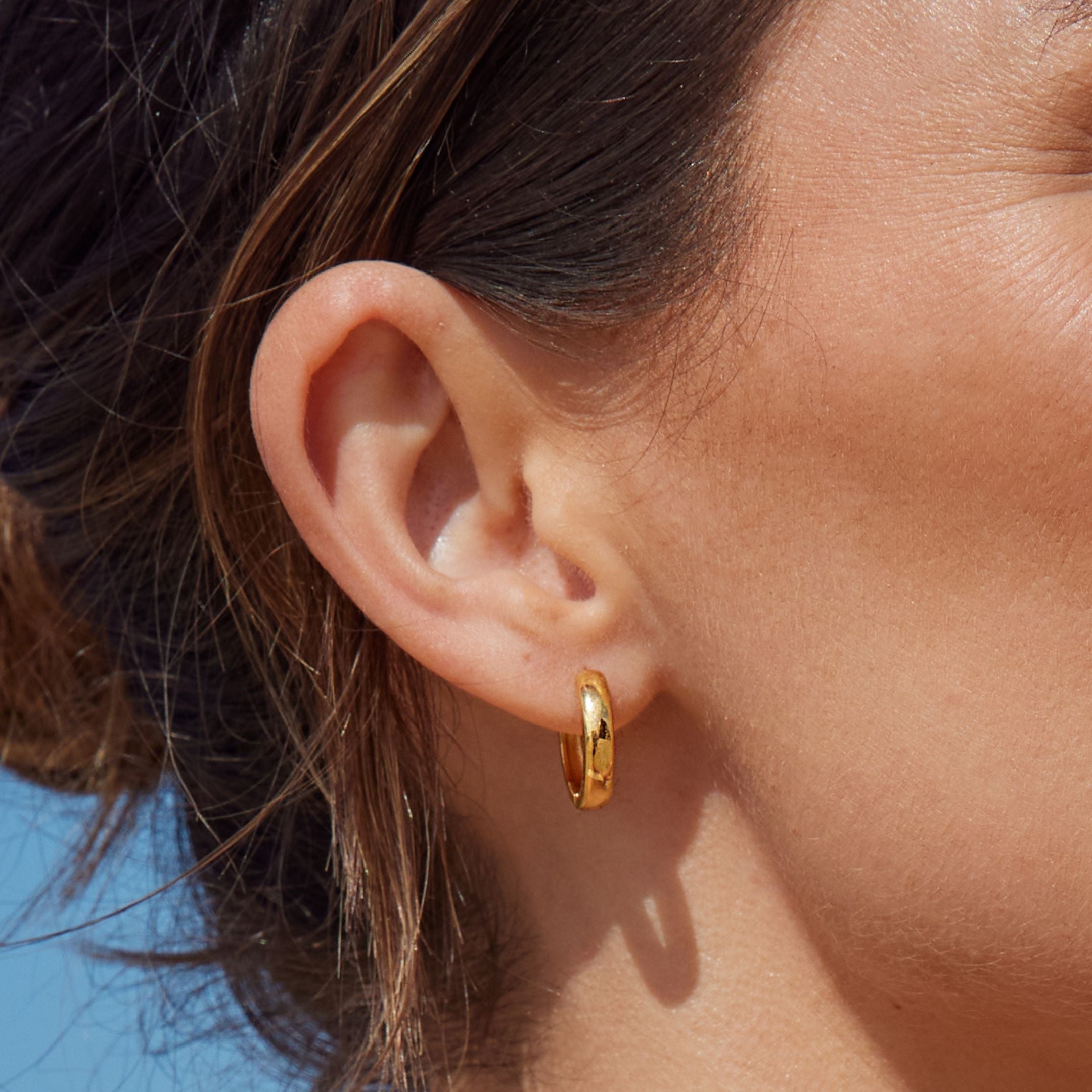 Fette Huggie Hoops-Maison Doré