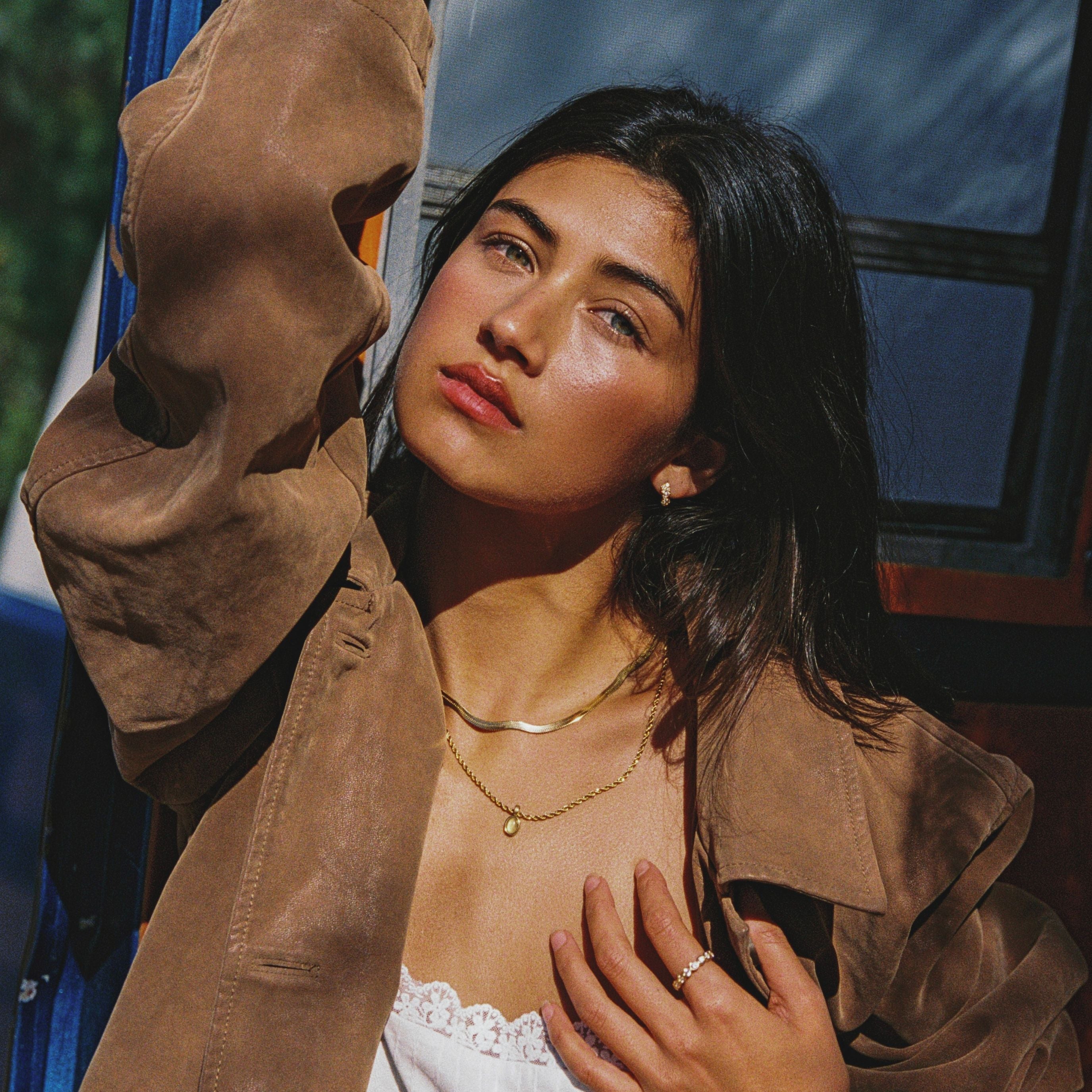 "Kauai" Fischgrät-Choker-Maison Doré