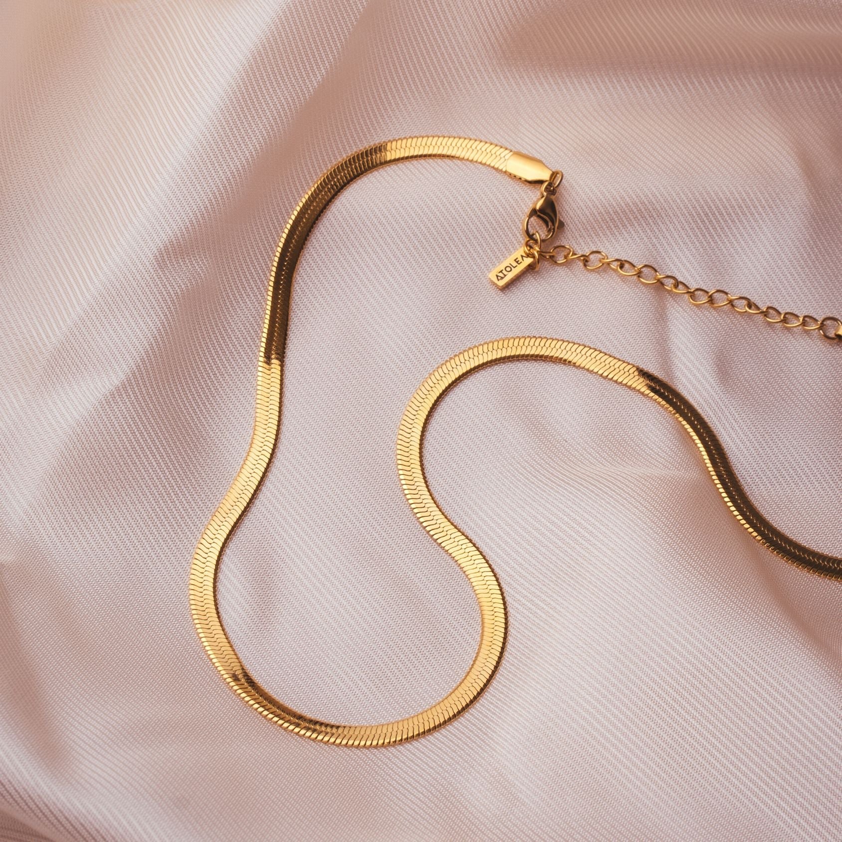 "Kauai" Fischgrät-Choker-Maison Doré