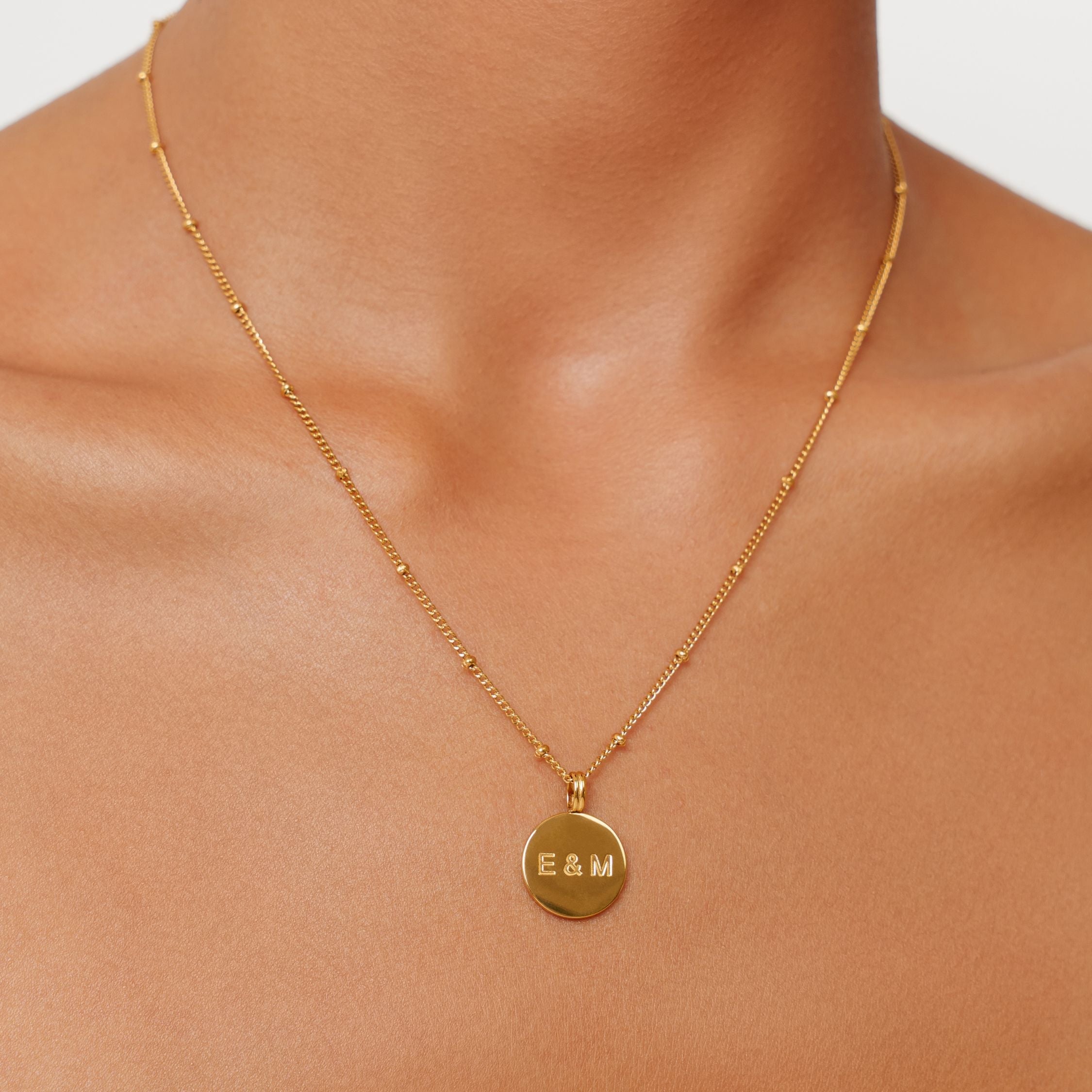 Zierliches Medaillon-Halsband-Maison Doré