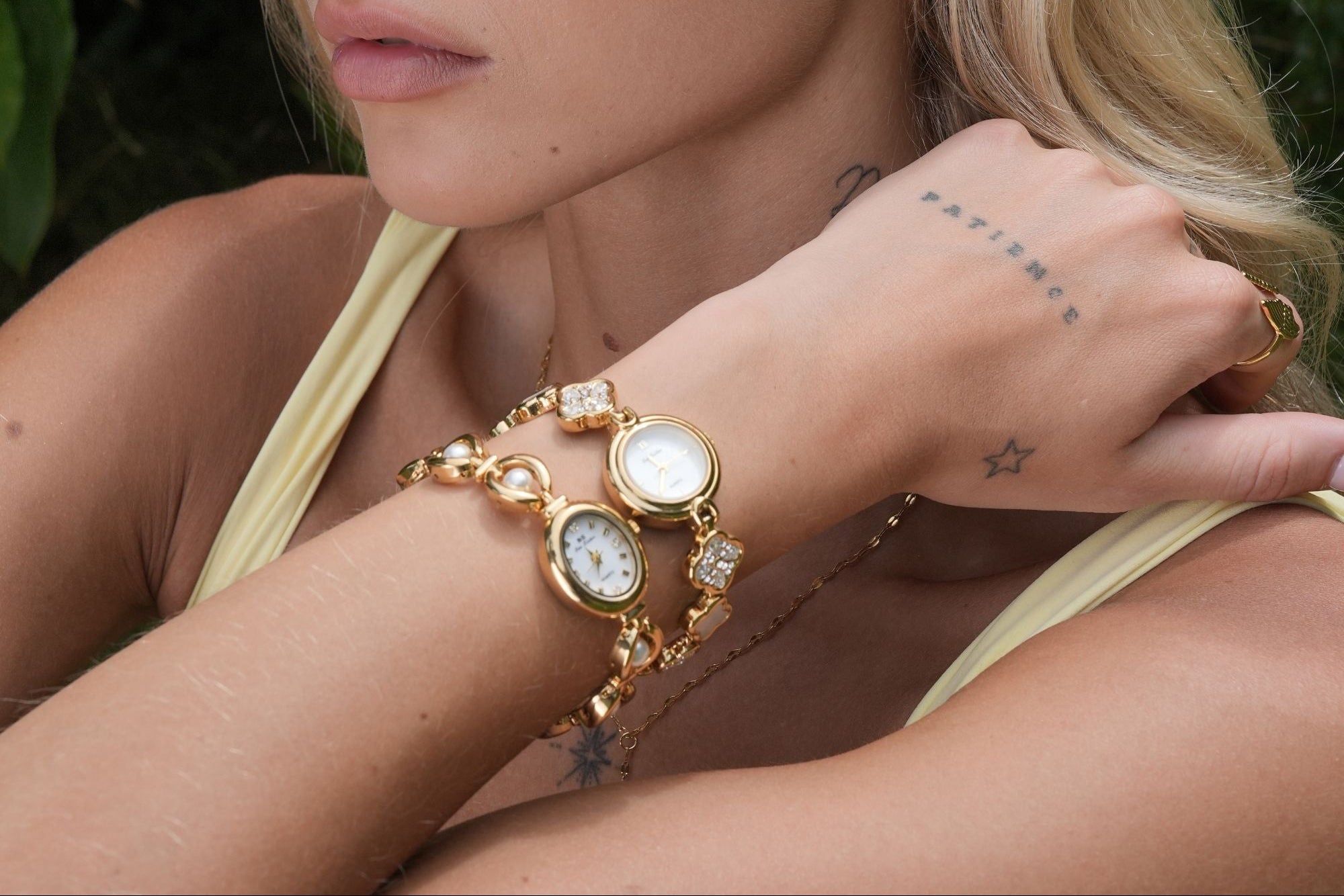 Isadora Halo Ohrringe | 18K Gold-Maison Doré