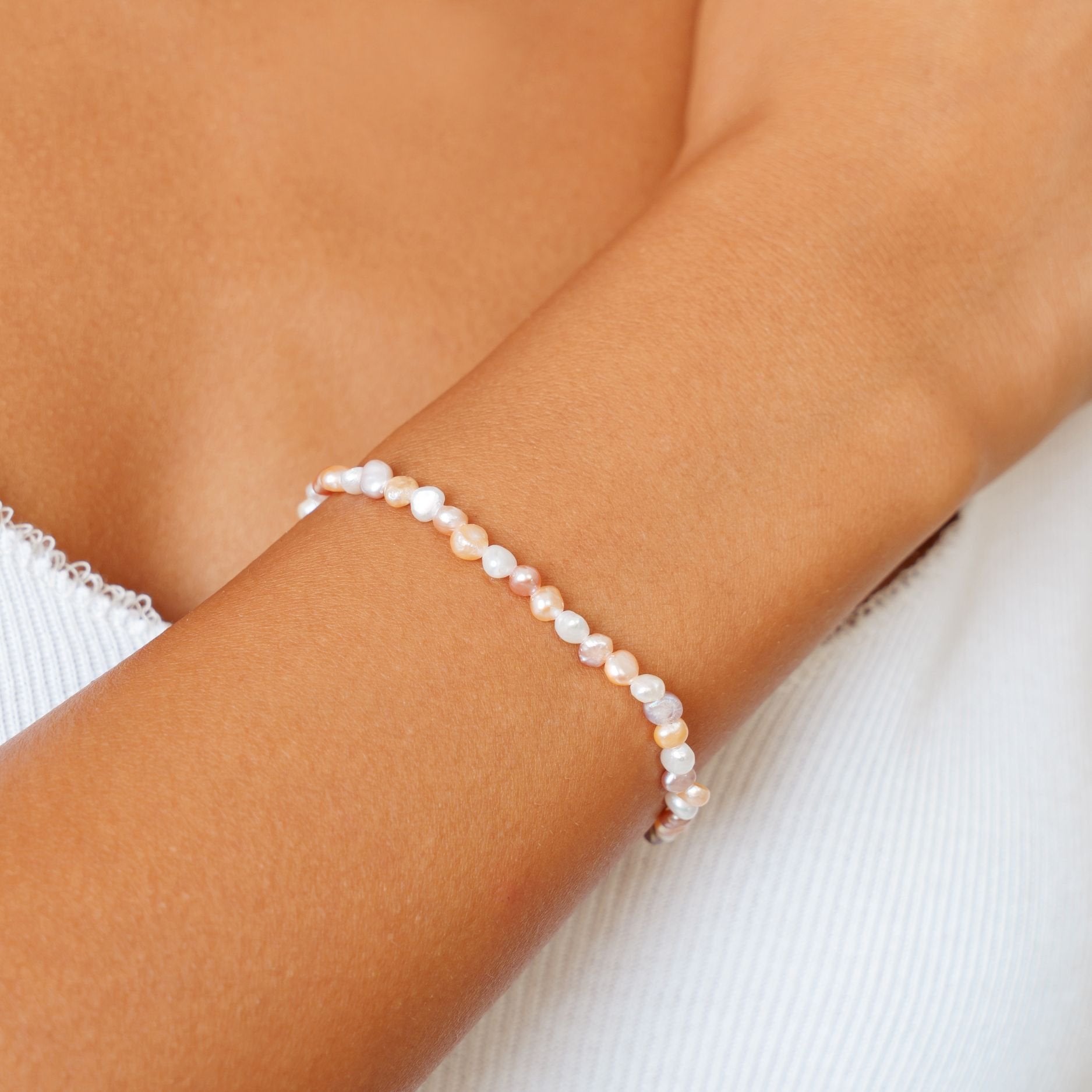 Perla Rosa Armband-Maison Doré