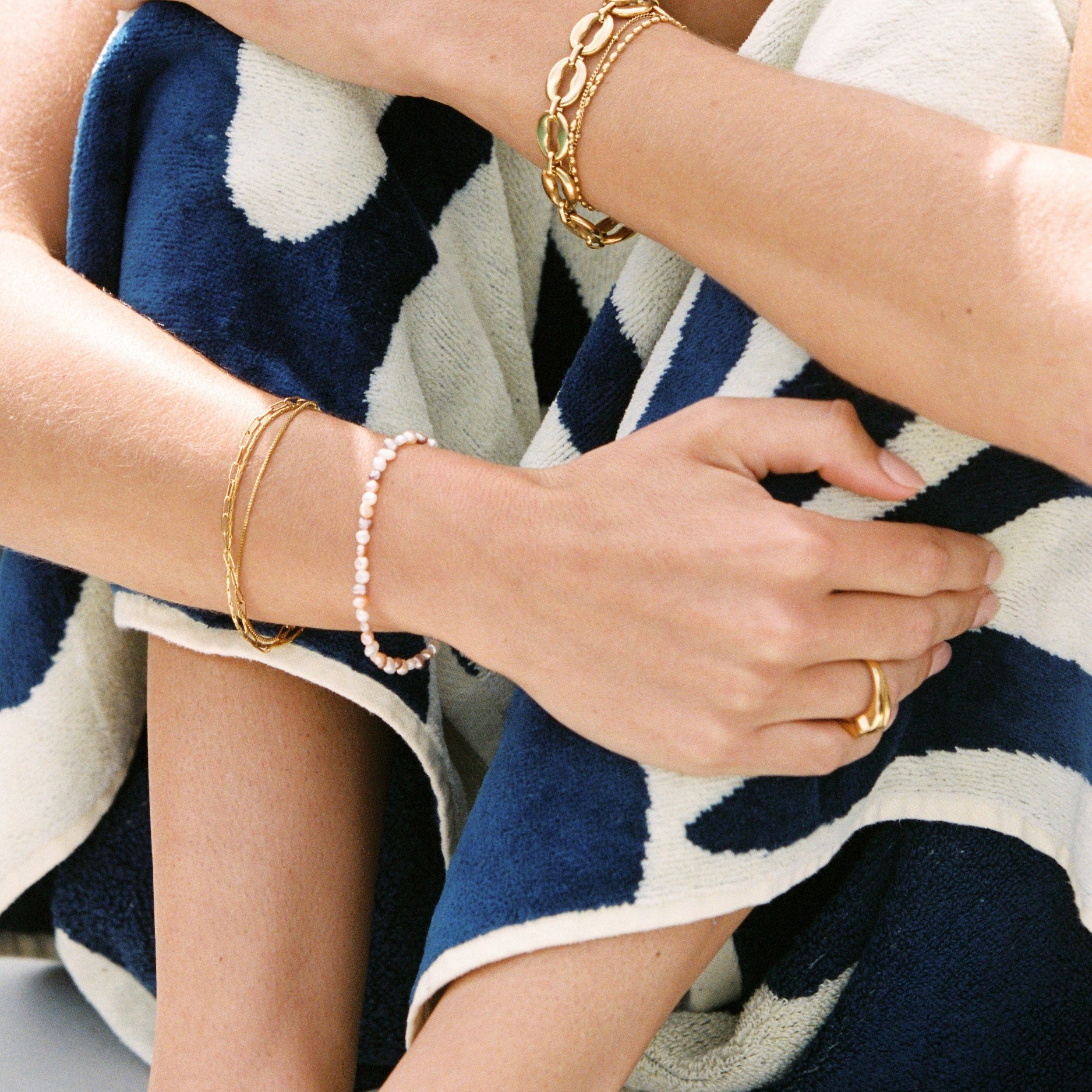Perla Rosa Armband-Maison Doré