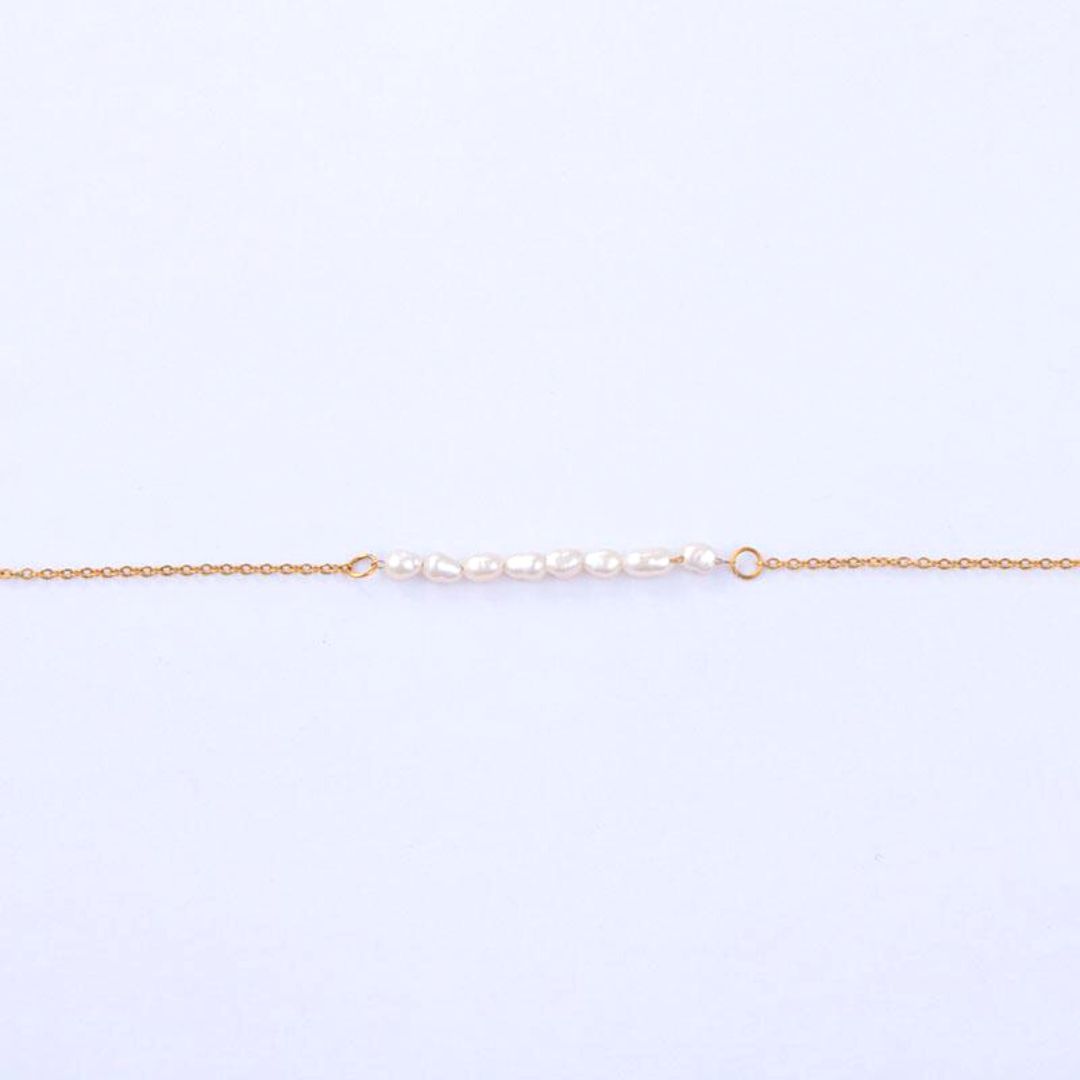 Mini Süßwasserperlenarmband-Maison Doré