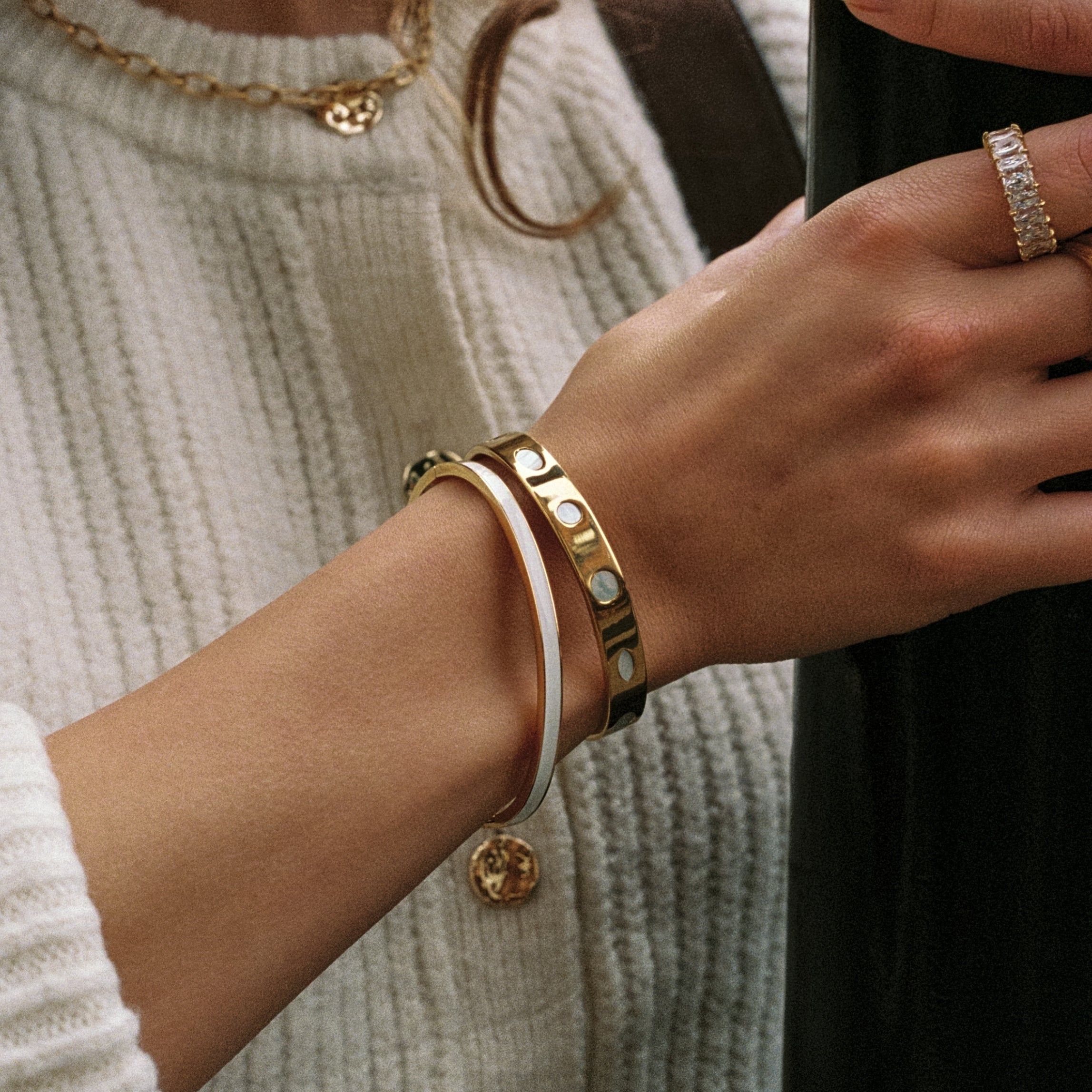 Perlmuttschmuckarmband-Maison Doré