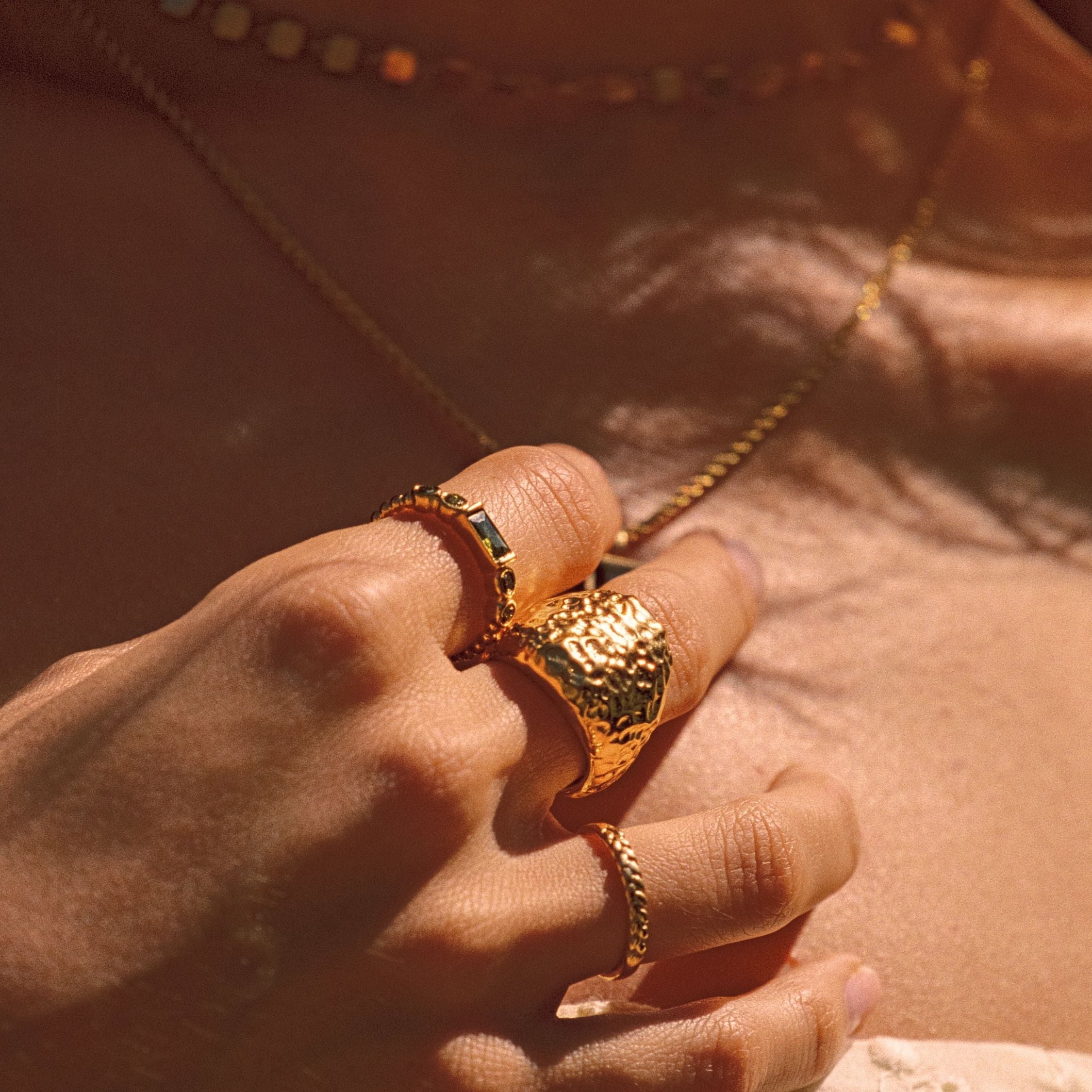 Geschmolzener Ring-Maison Doré