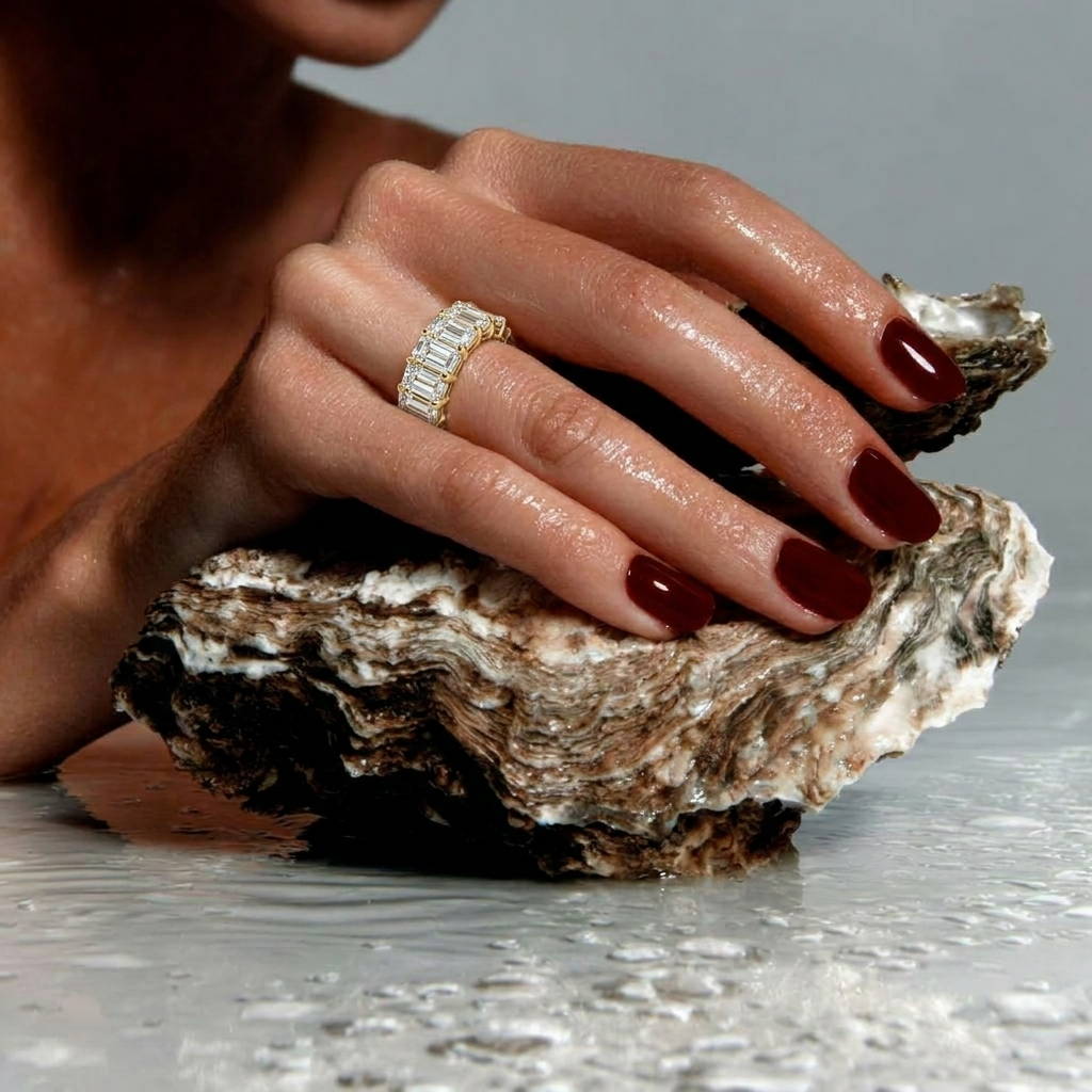 Kubischer Ring Gold-Maison Doré