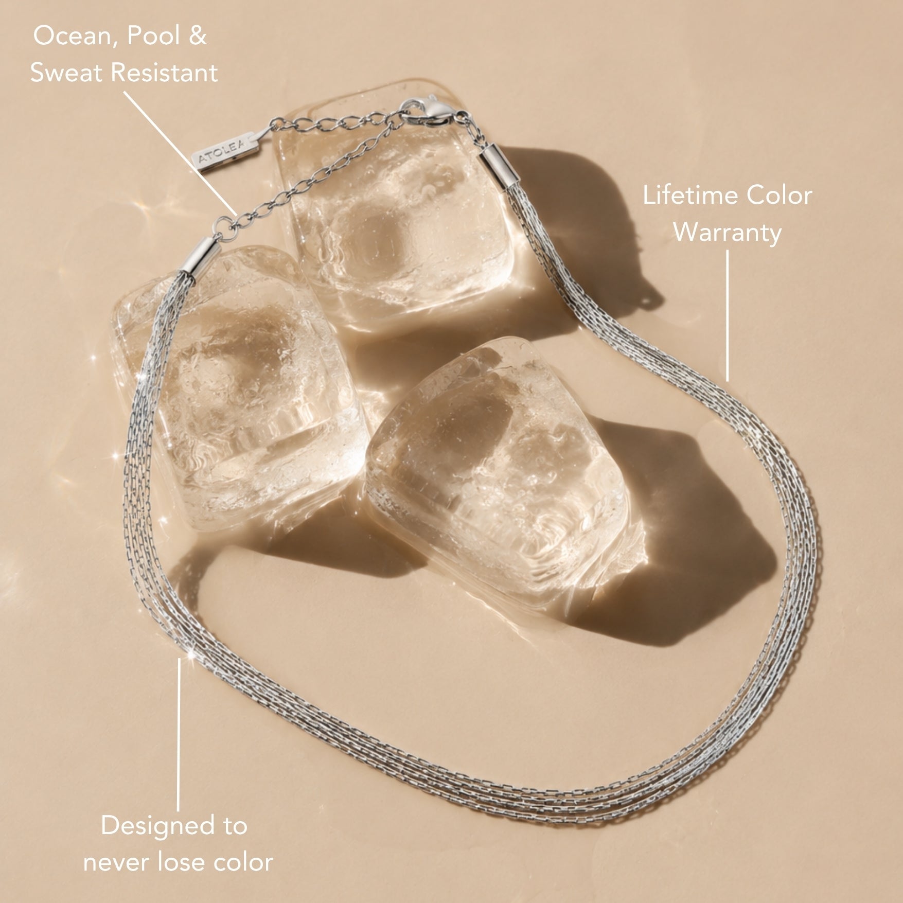 "Riviera" Geschichteter Choker-Maison Doré