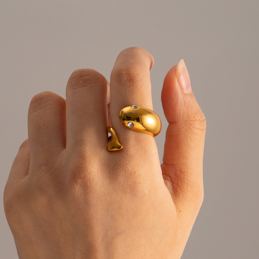 Etta Gold Schlangenring-Maison Doré