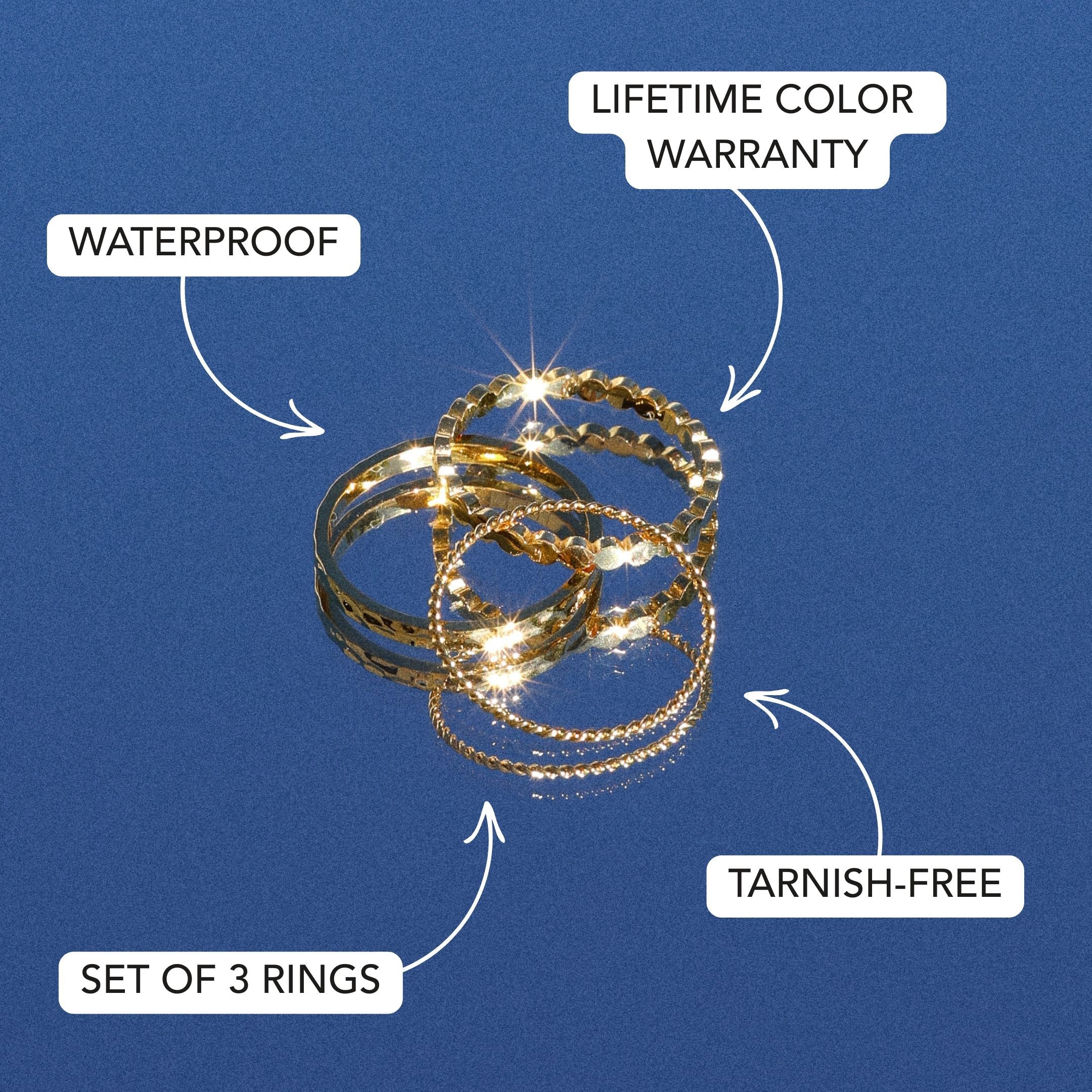 Tägliches Ring-Set-Maison Doré