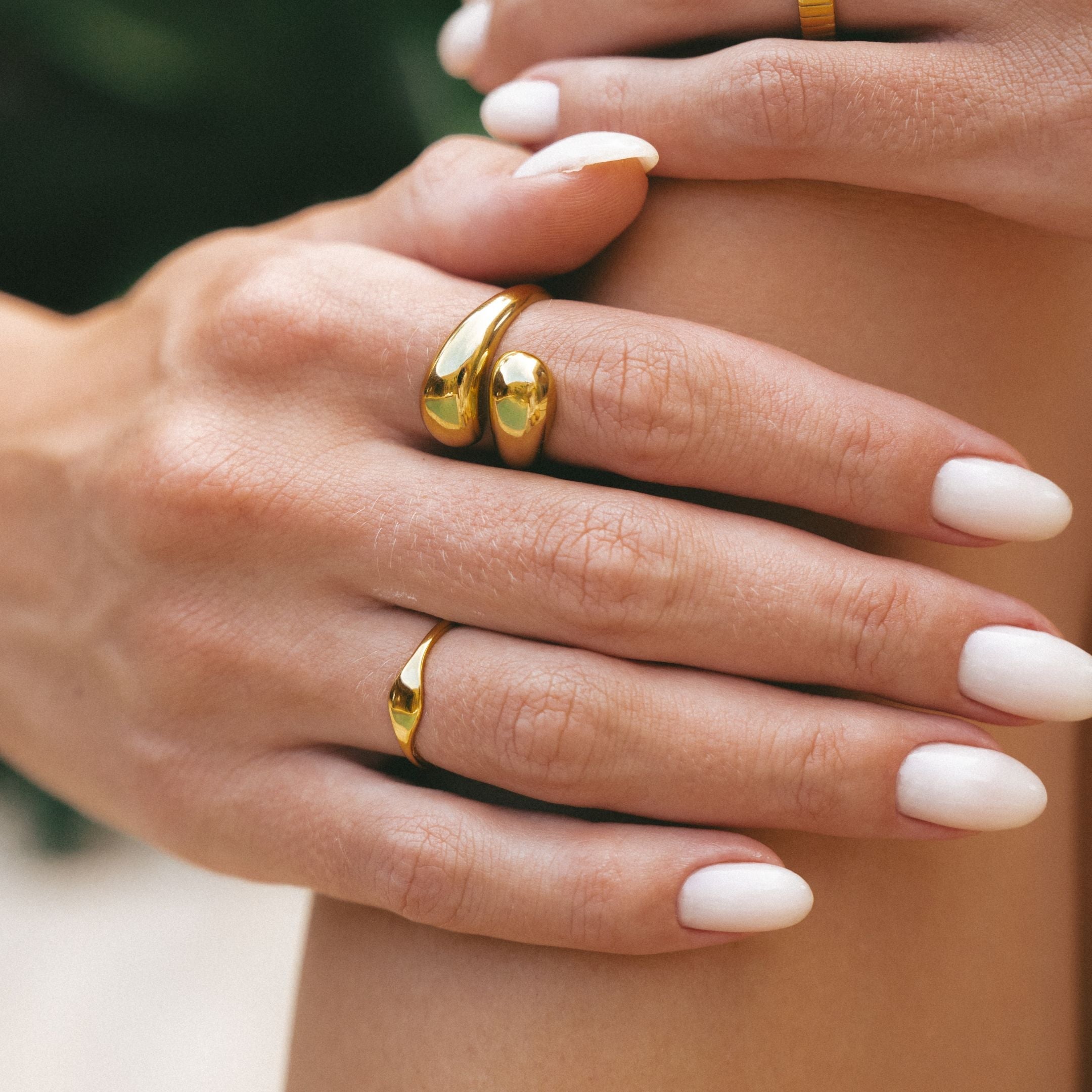 Doppelter Twist Ring-Maison Doré
