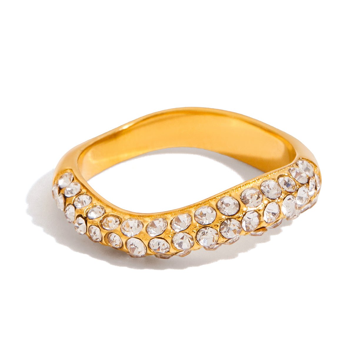 Valerina Golf Ring | 18K Gold-Maison Doré