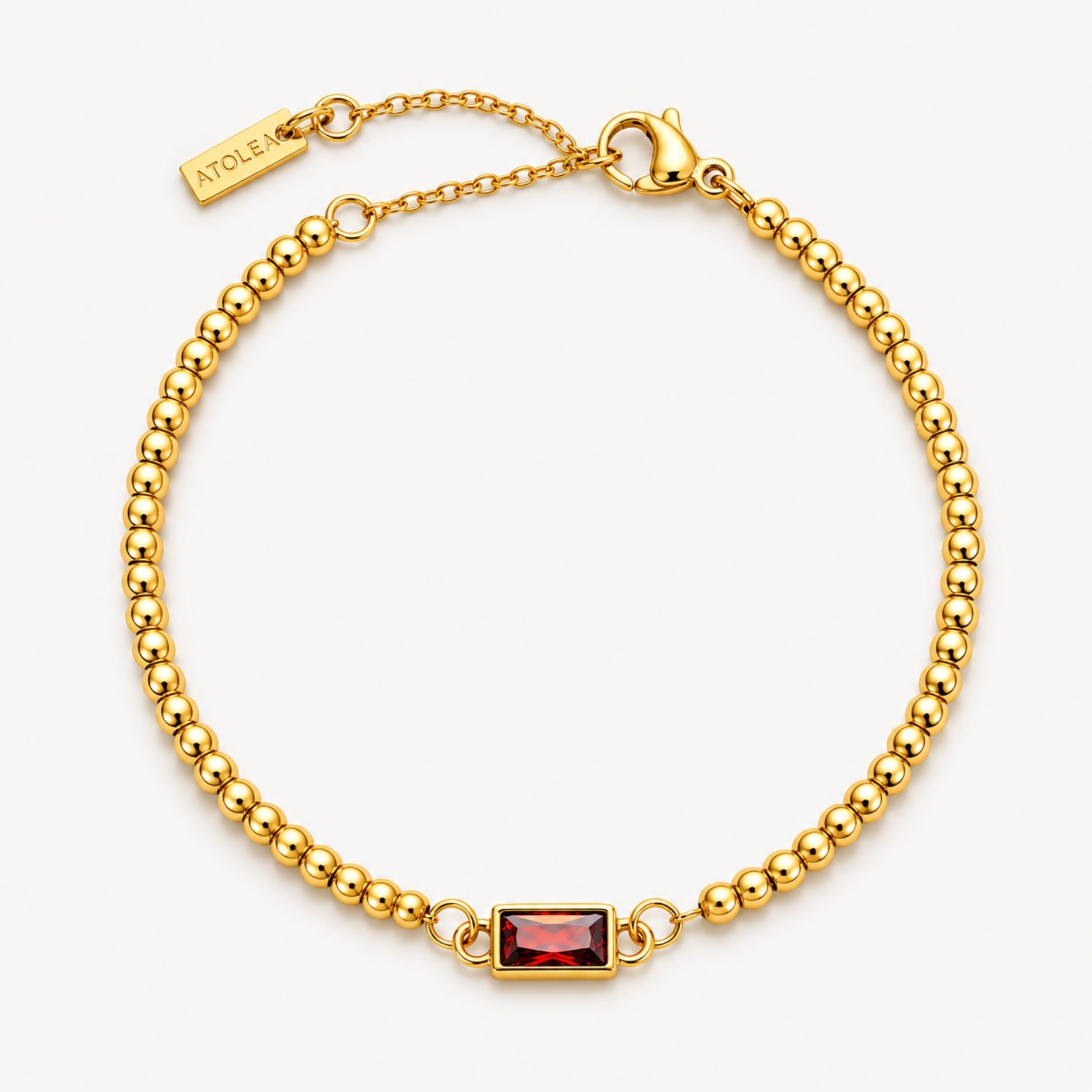 Perlen-Armband mit Geburtsstein