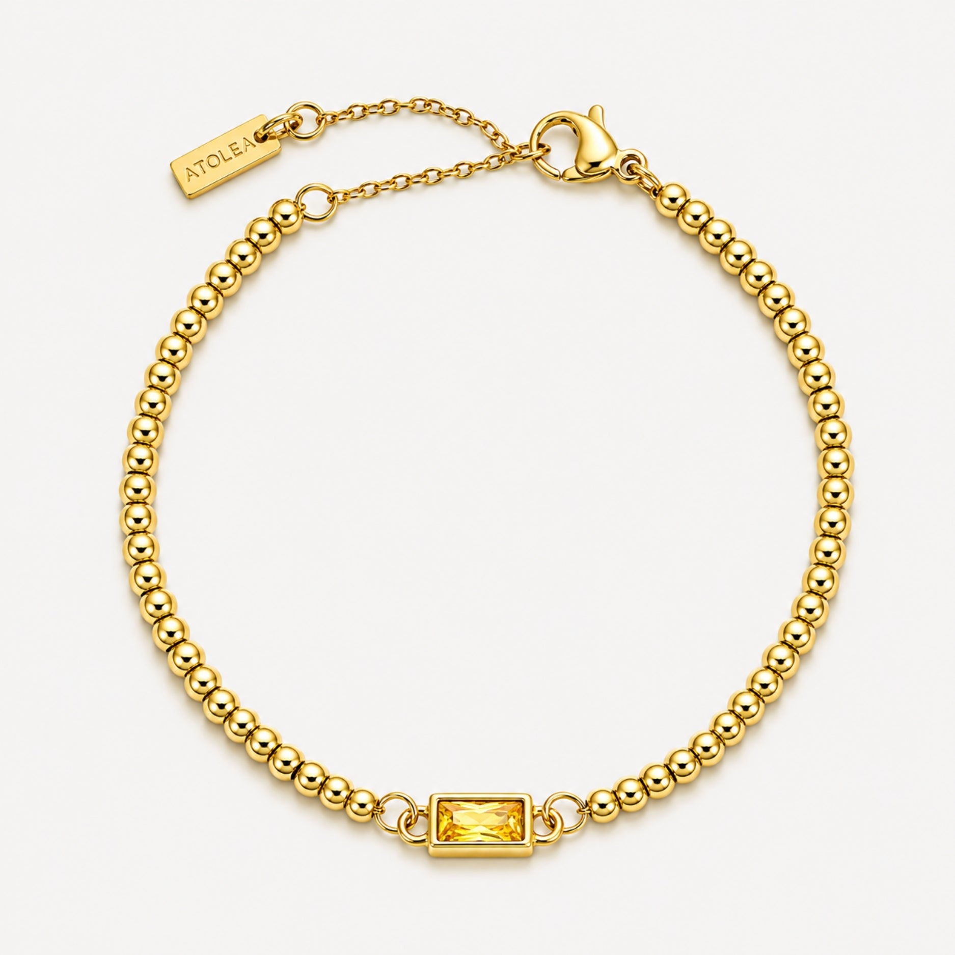 Perlen-Armband mit Geburtsstein