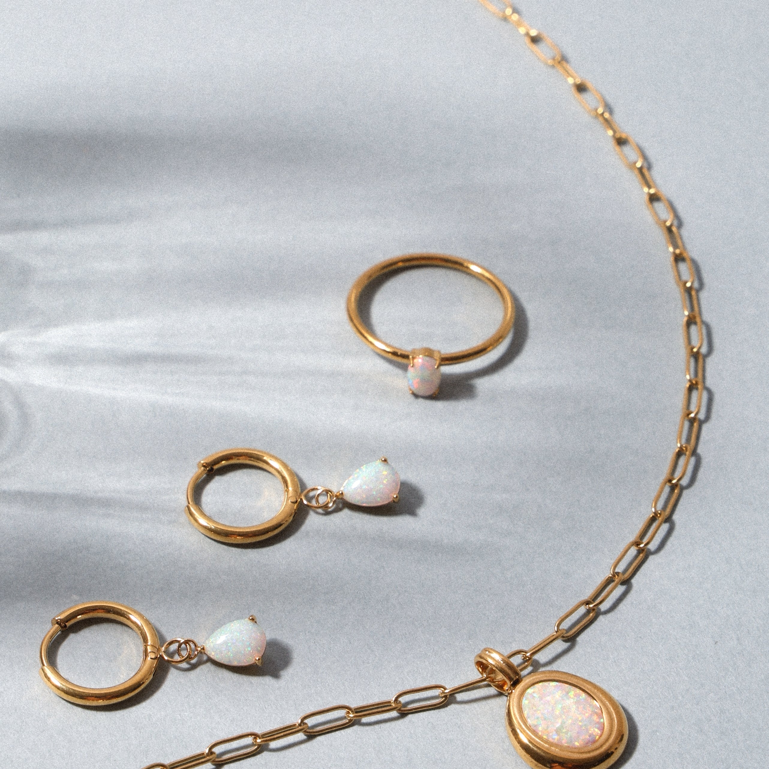 Ovaler Opalring