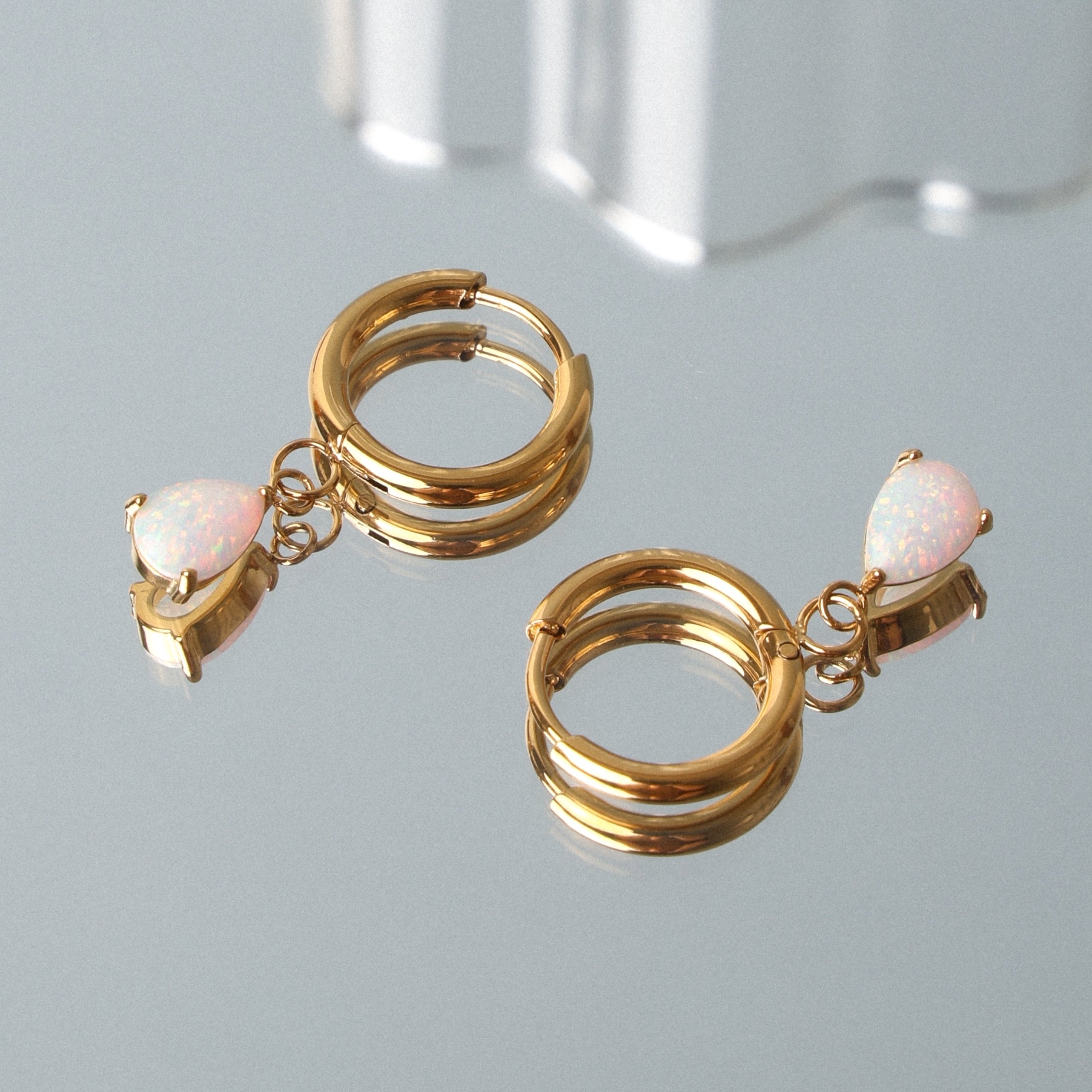 Opal Ohrringe