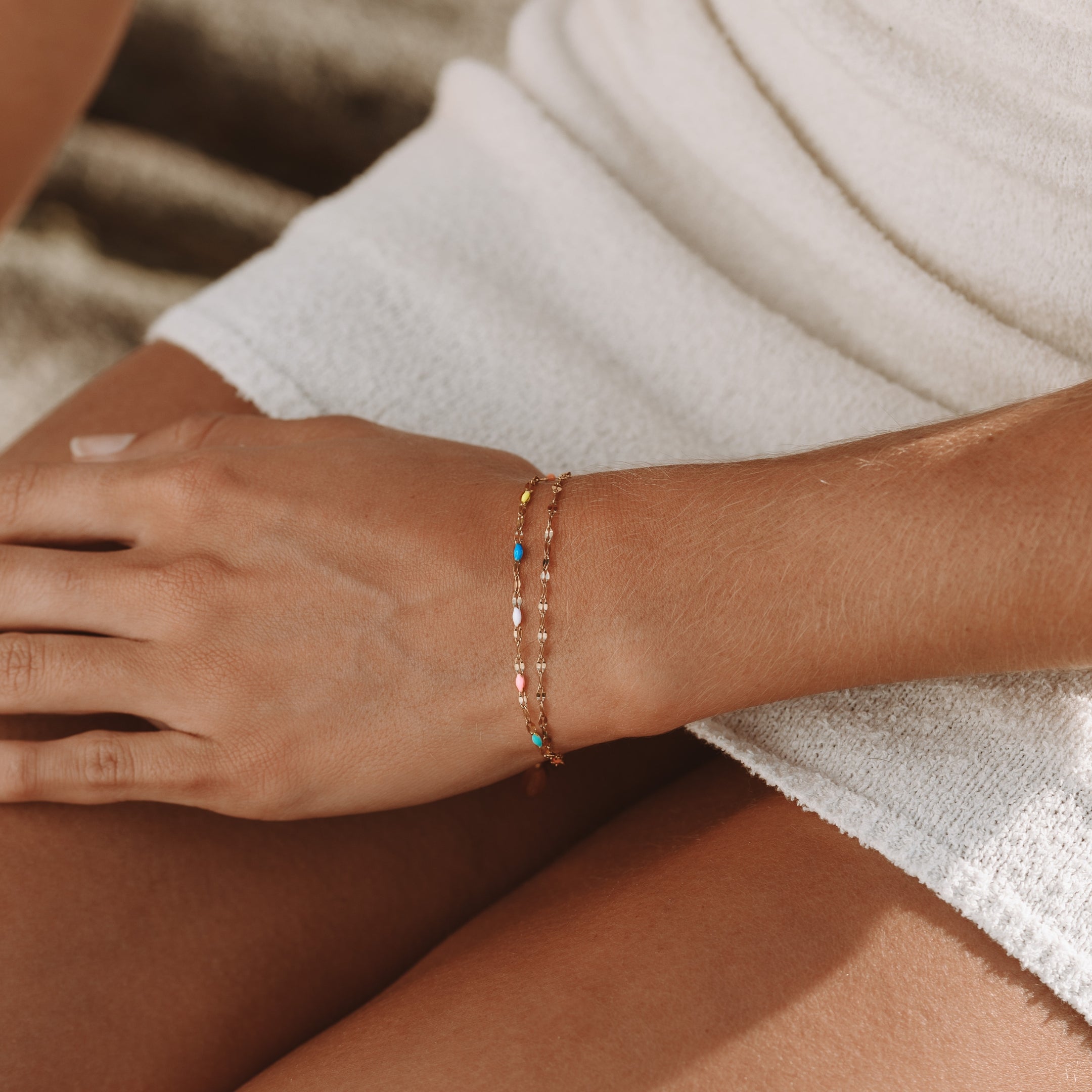 Regenbogen Zarte Armband