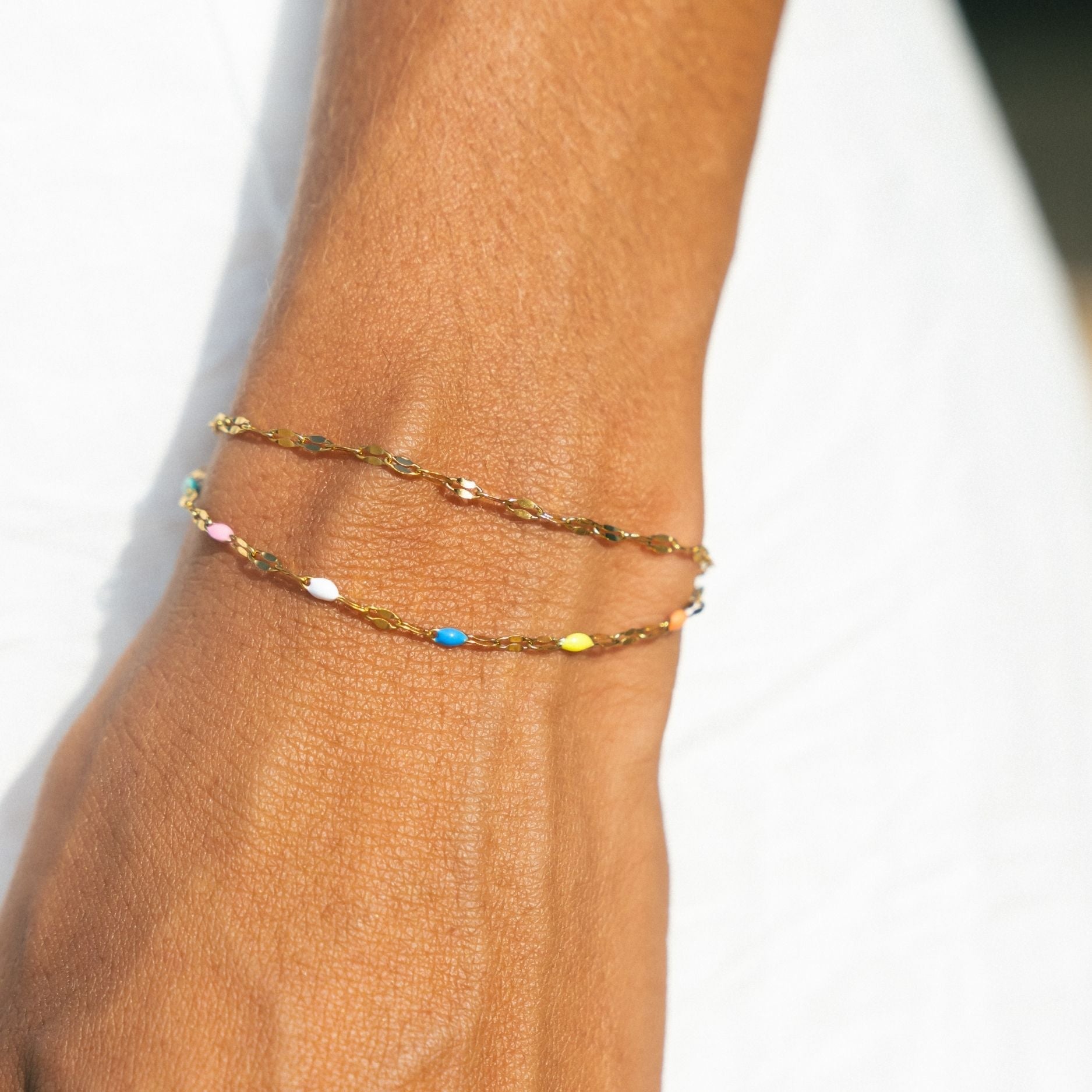 Regenbogen Zarte Armband
