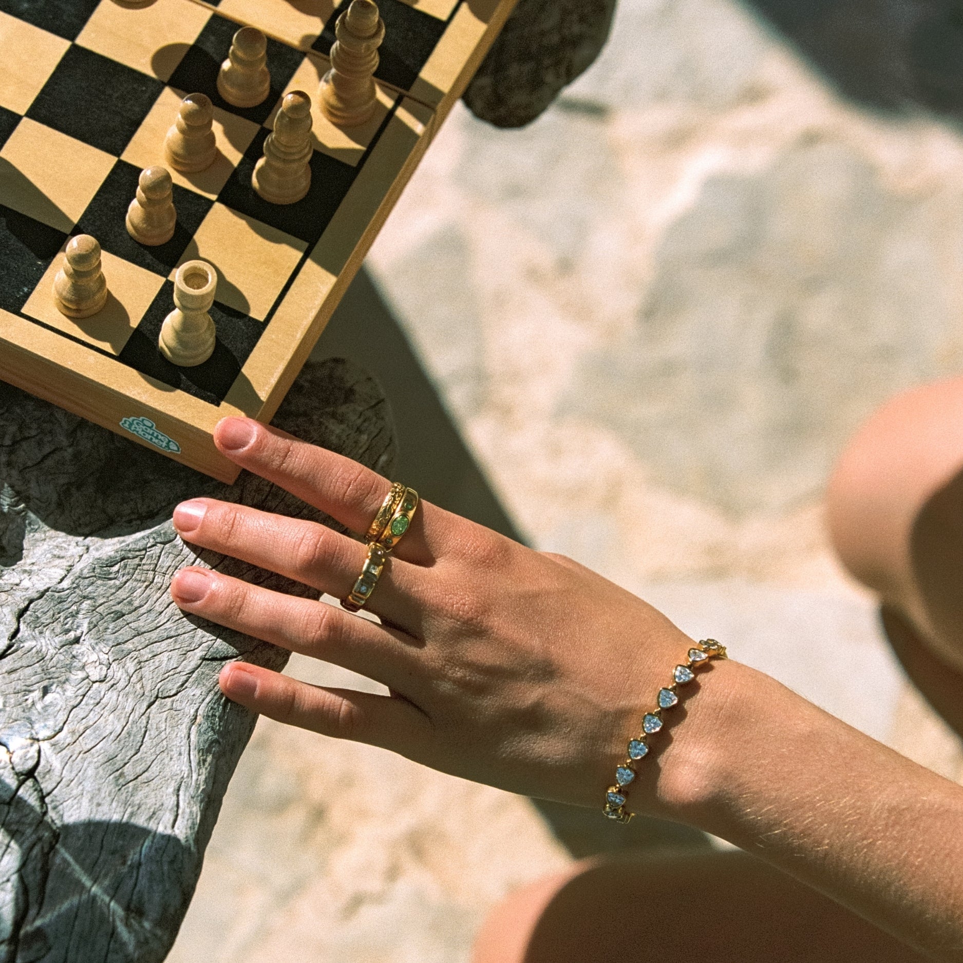 Sonnenfunken-Armband